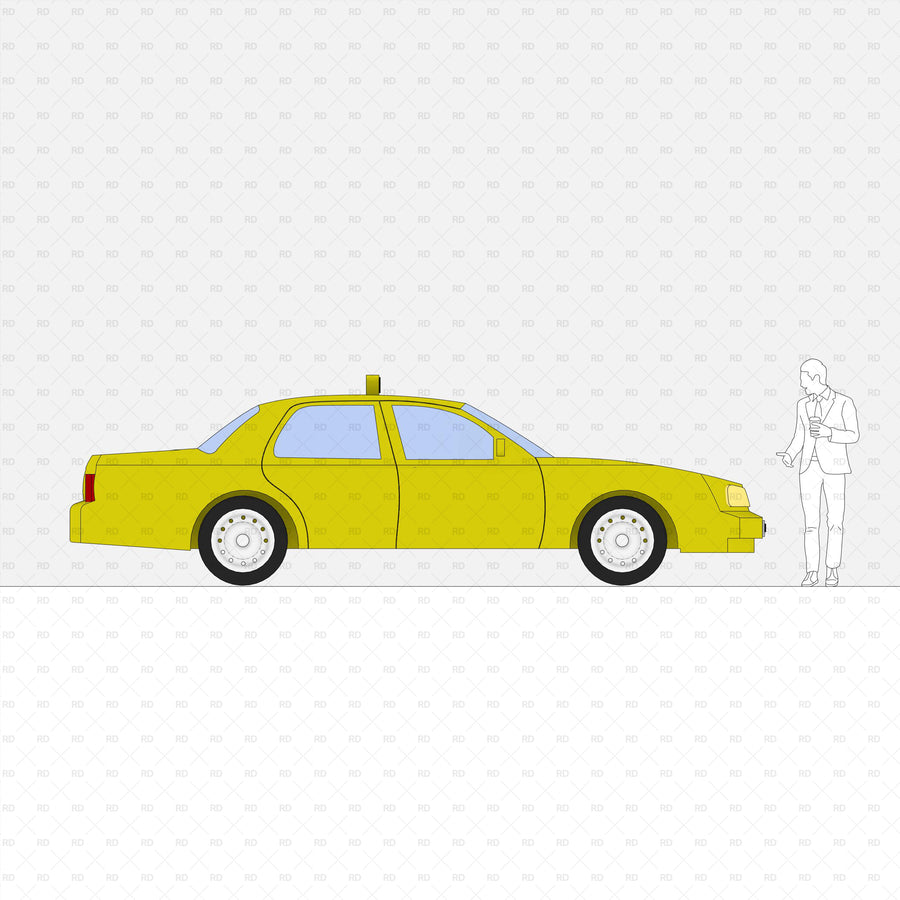 Revit 3D Vehicles | Taxi | Revit Dynamo