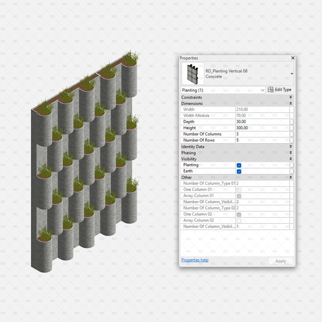 Download Revit Potted Plants | RD Studio