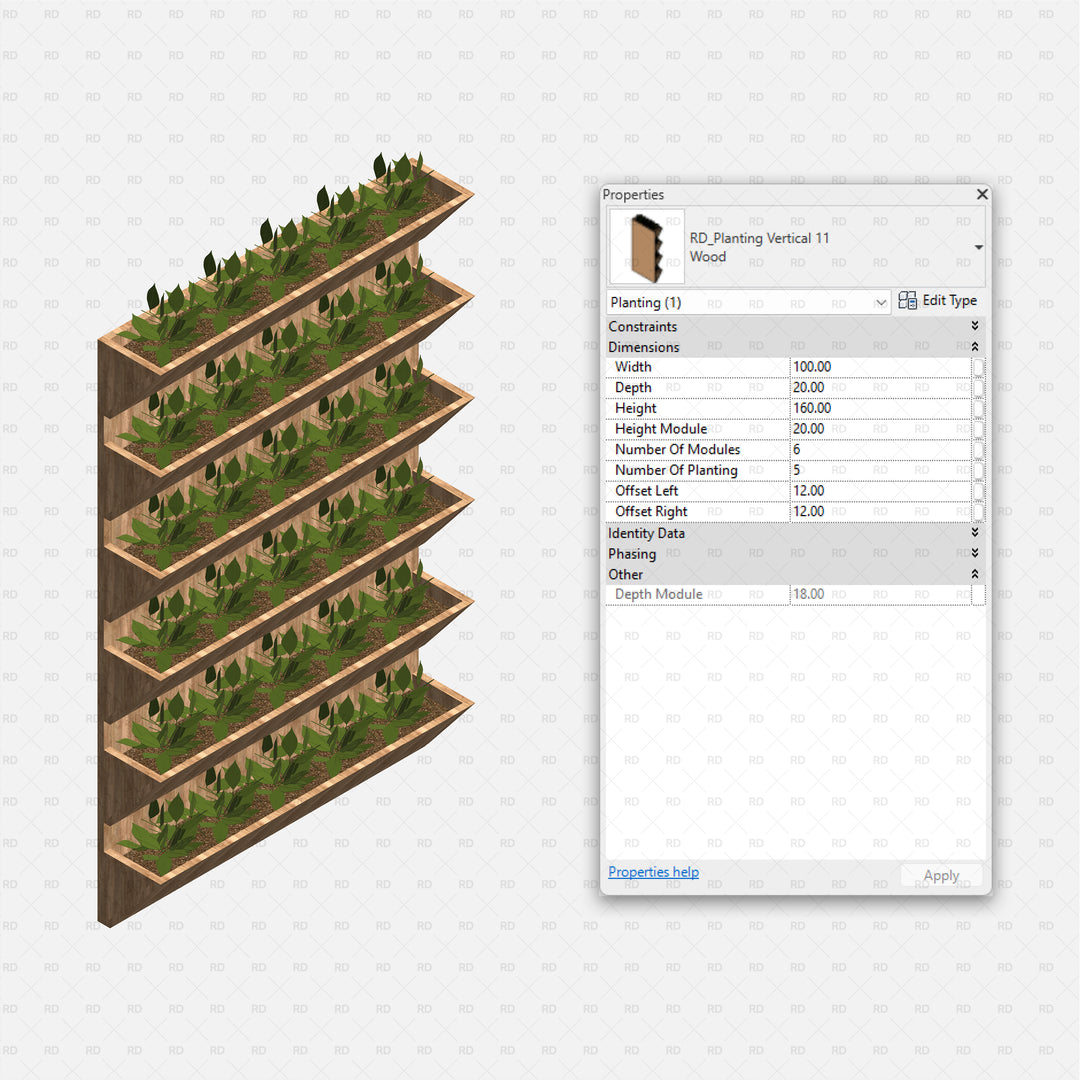 Download Revit Potted Plants | RD Studio