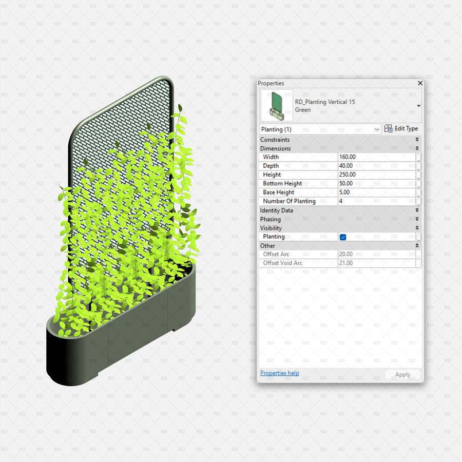 Download Revit Potted Plants | RD Studio