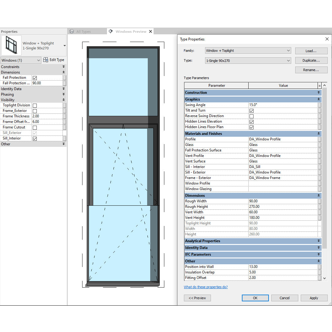 Revit All Window Layout Options Download Revit Windows Families (Metric + Imperial) | RD Studio