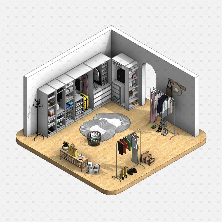 Wall Art & Decor – Revit Families | RD Studio