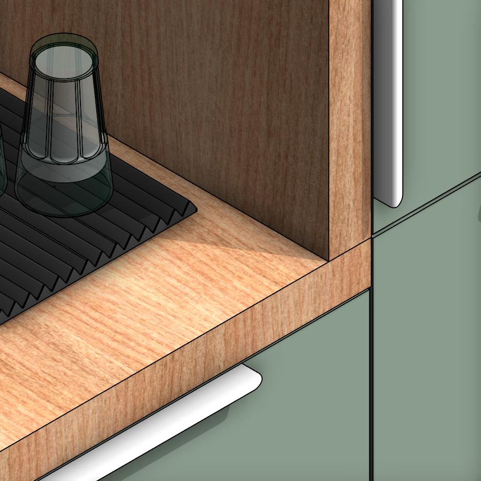 revit kitchen detail