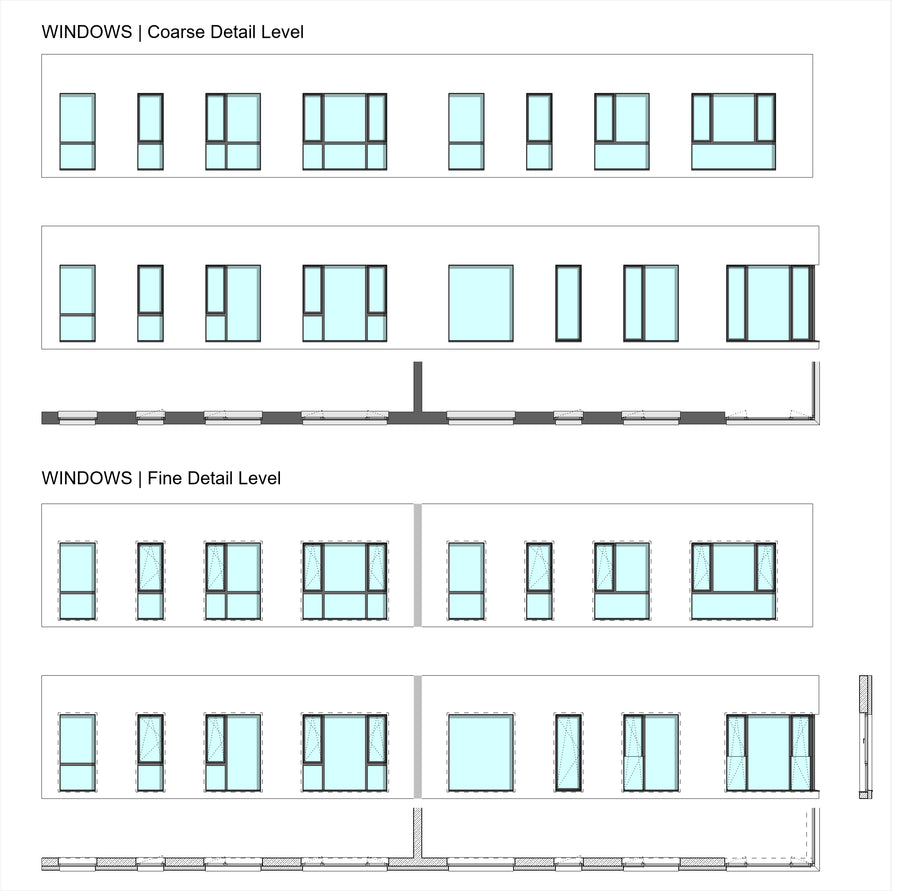 Download Revit Windows Families (Metric + Imperial) | RD Studio
