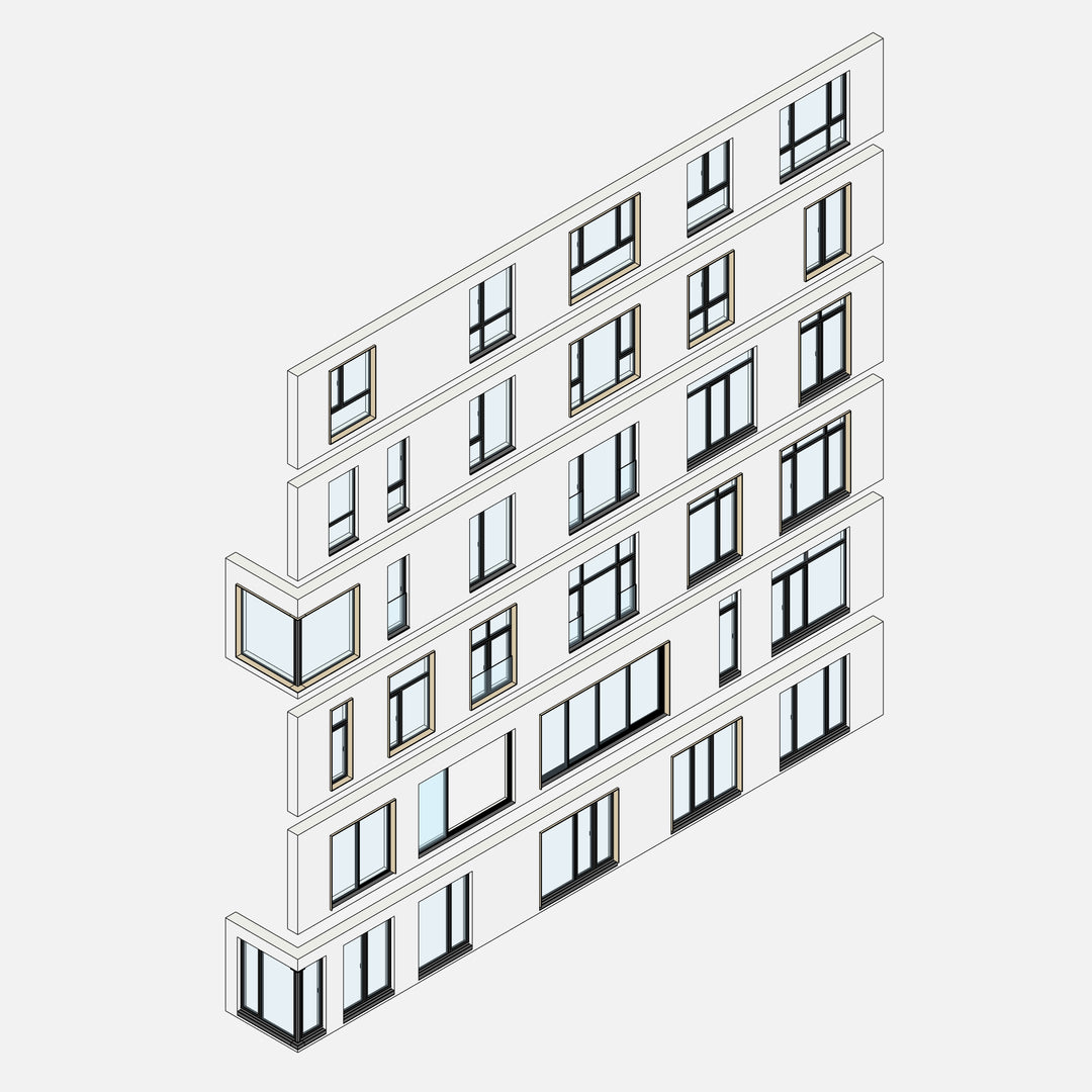 Download Revit Windows Families (Metric + Imperial) | RD Studio
