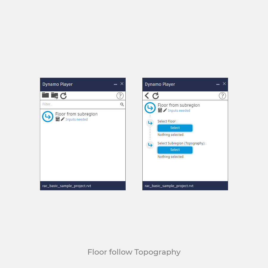 Dynamo Script: Floor Follows Topography Sub region | Free Download ...