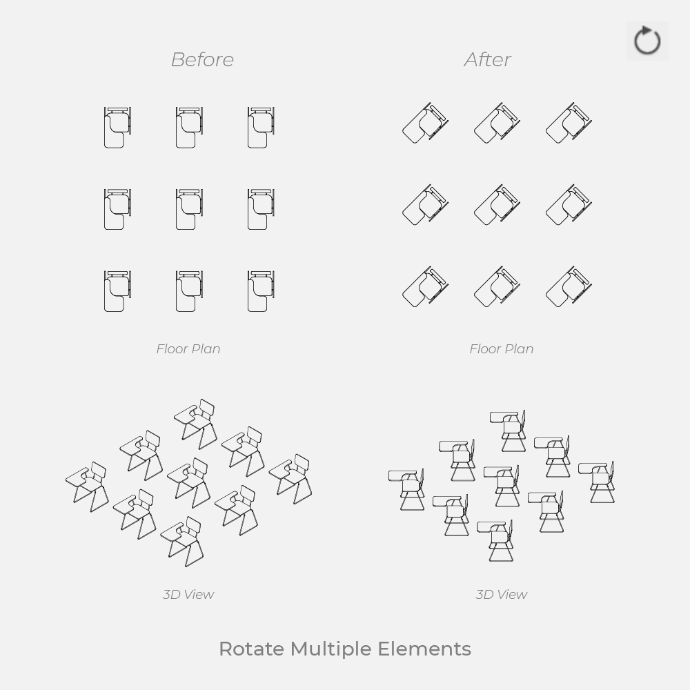 Dynamo Script: Rotate Multiple Elements in revit