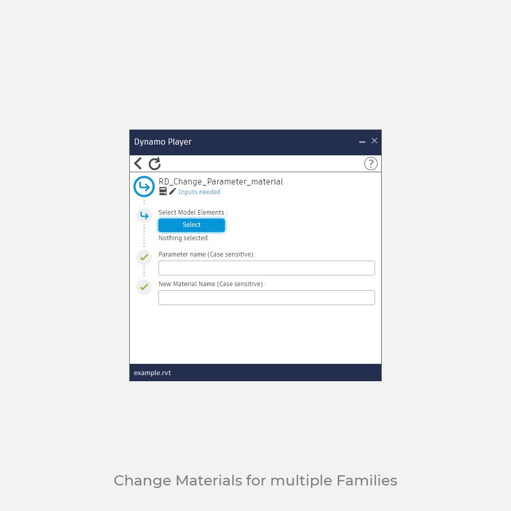 change material revit dynamo
