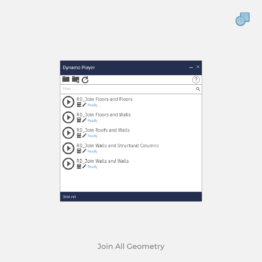 join all geometry revit dynamo