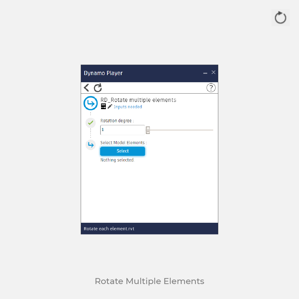 Dynamo Script: Rotate Multiple Elements in revit