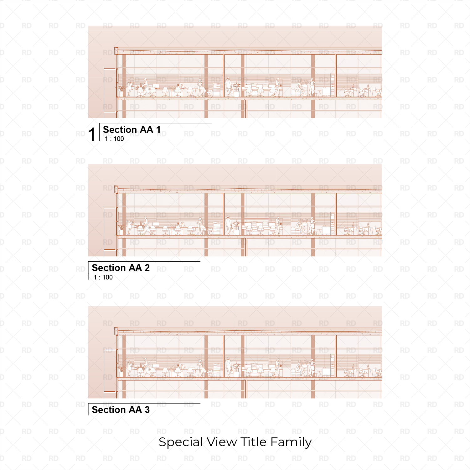 revit view title 