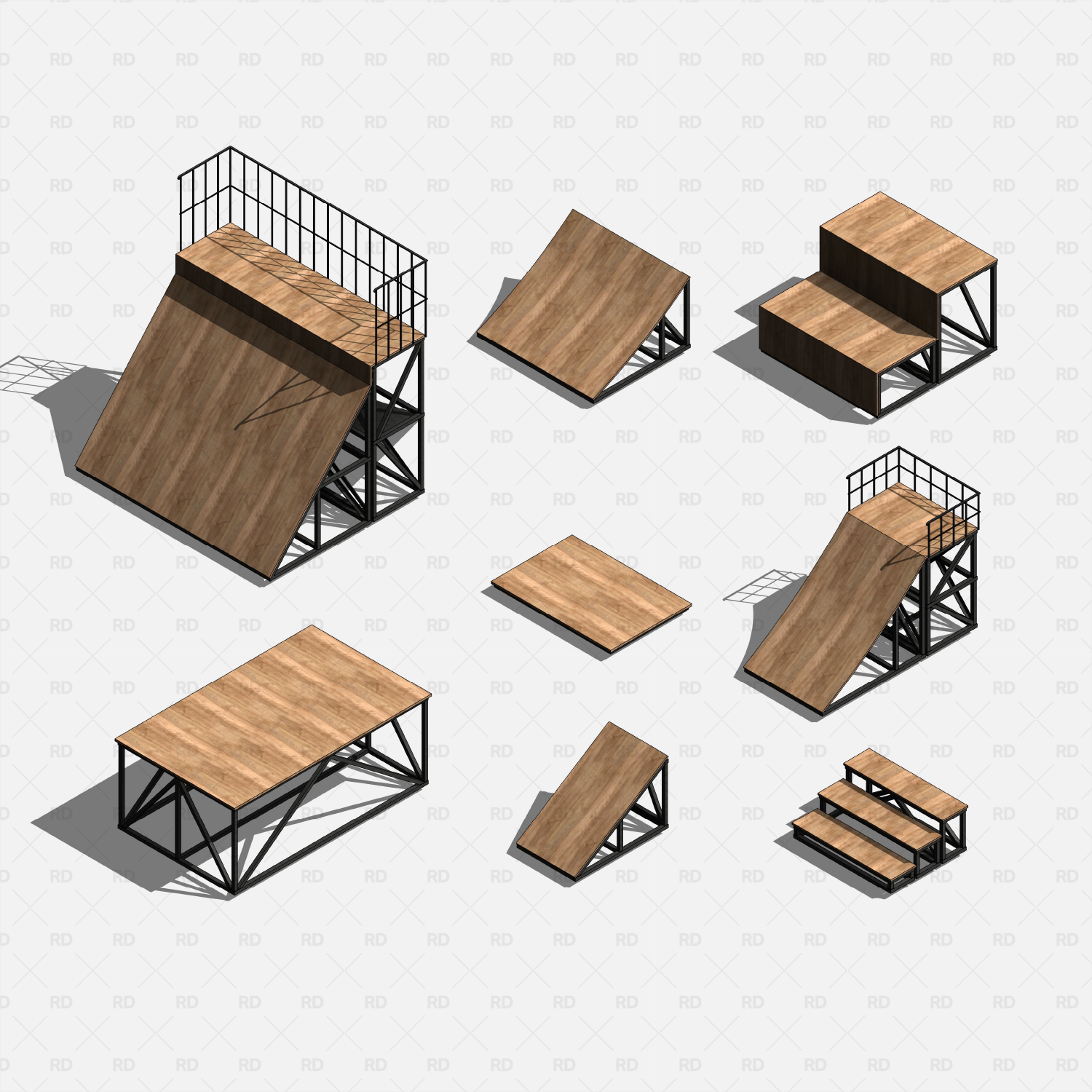 revit skatepark