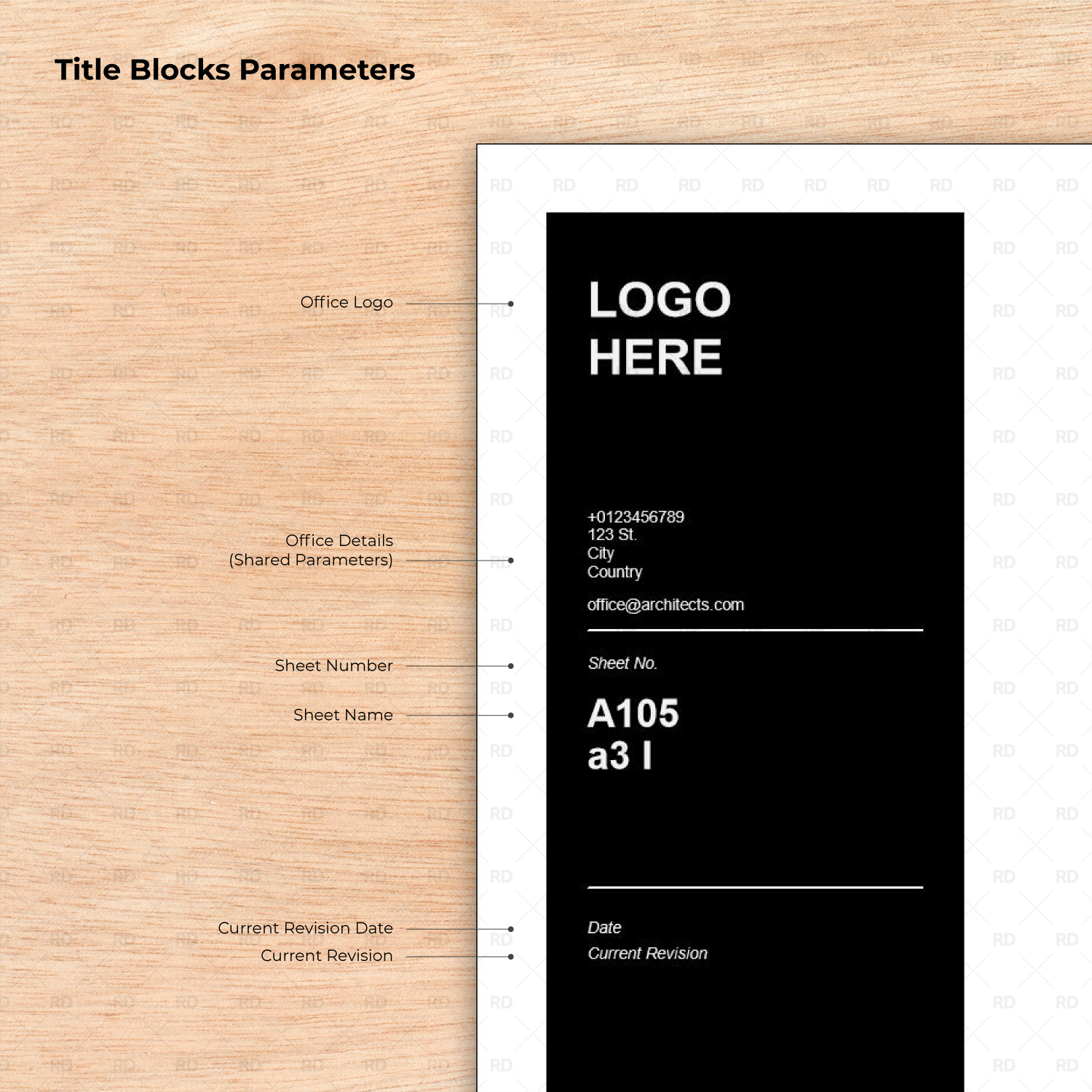 Revit Title Block families