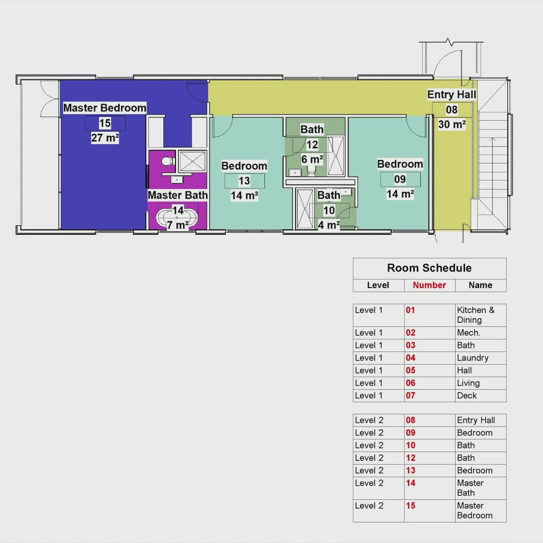 Dynamo Script: Renumber Rooms by Level