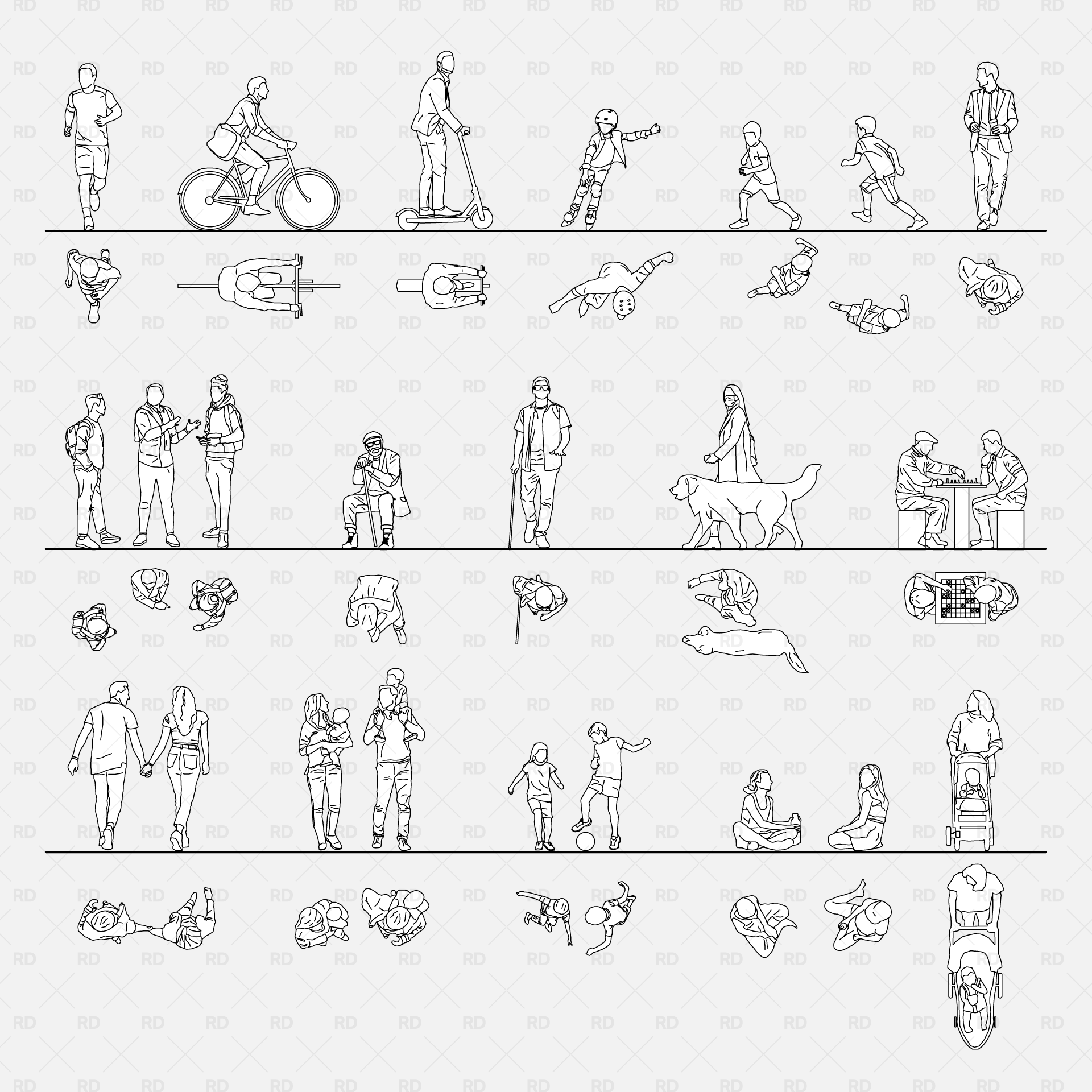 Revit 2D People