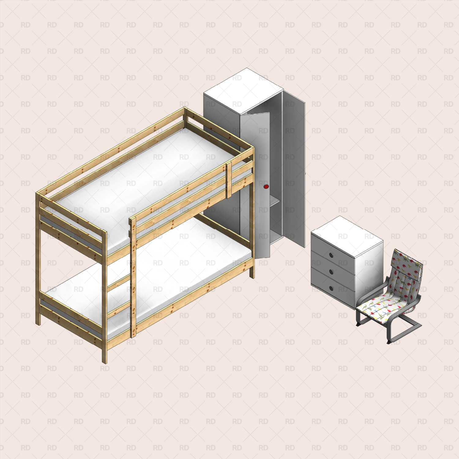 IKEA furniture revit families 