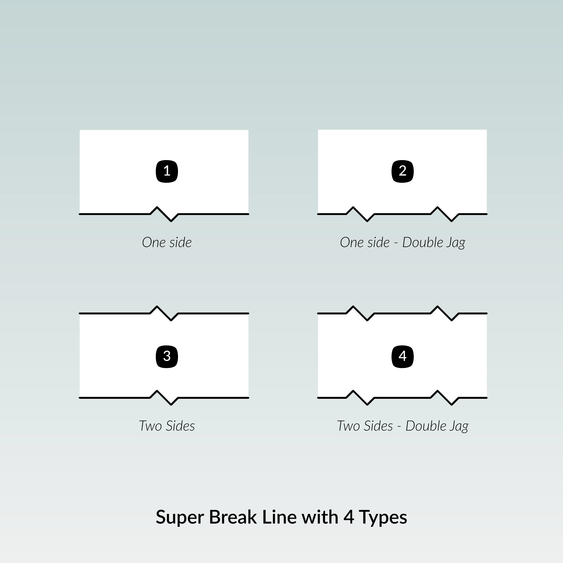 break line revit family