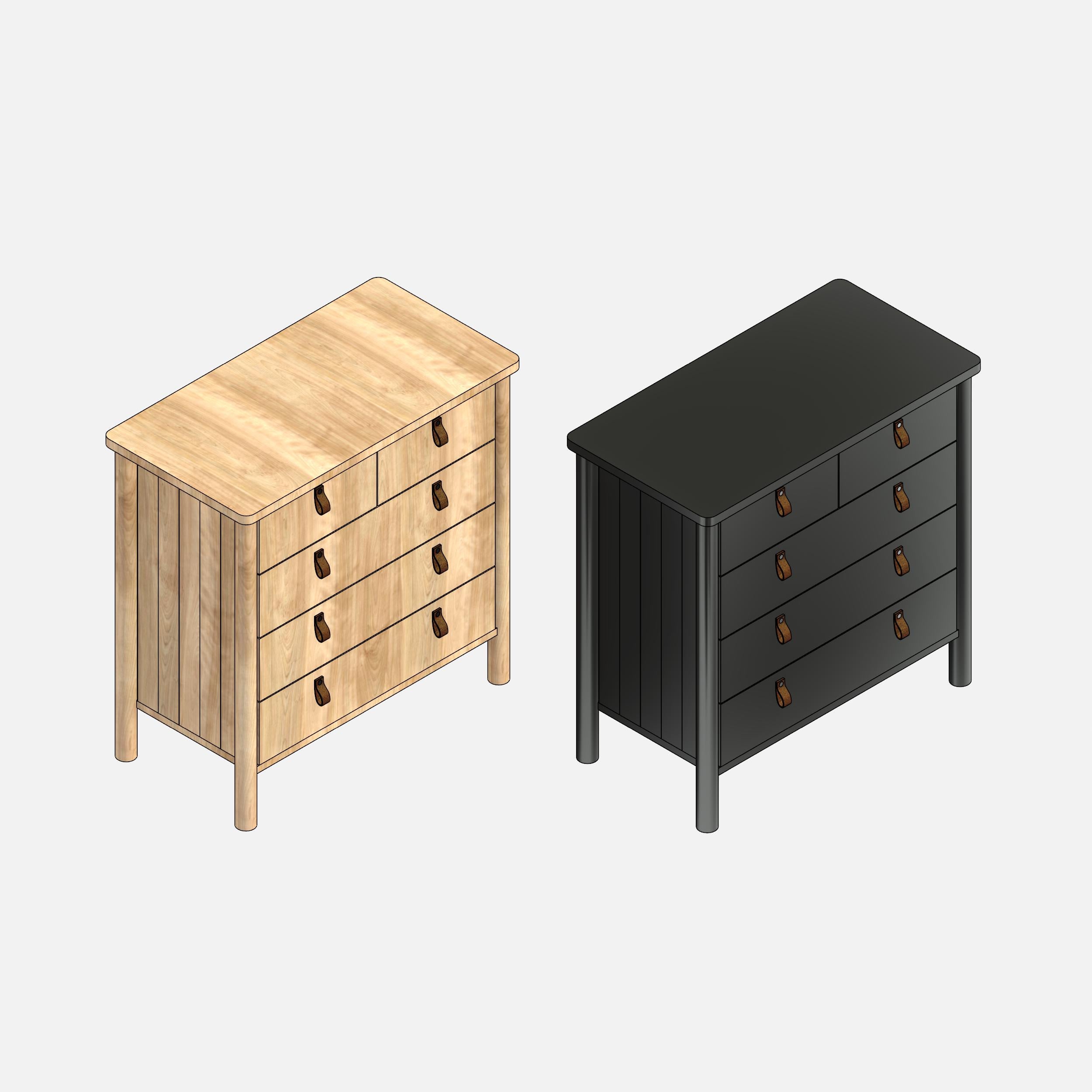 IKEA BJÖRKSNÄS Drawer Chest revit