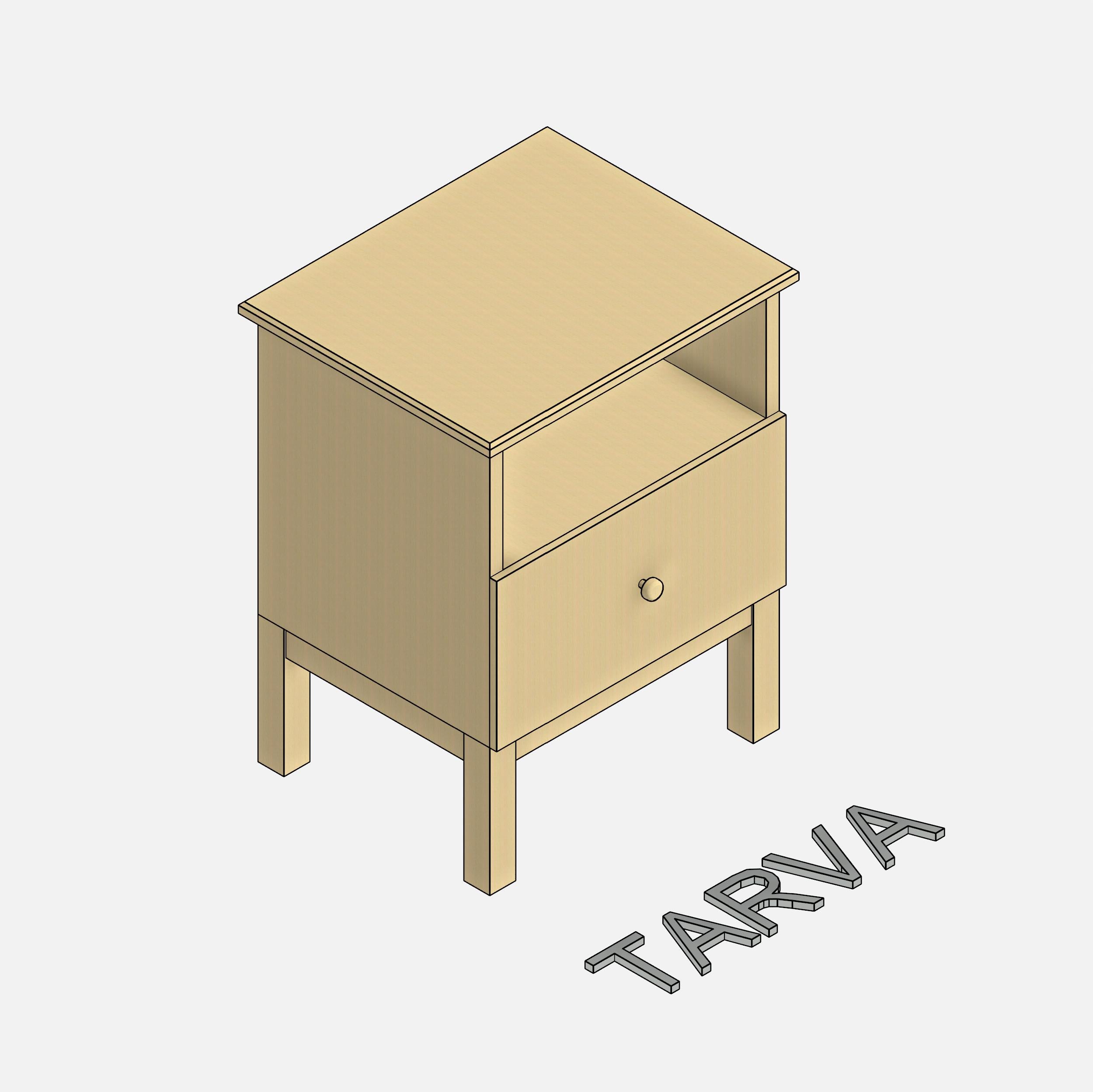 revit nightstand