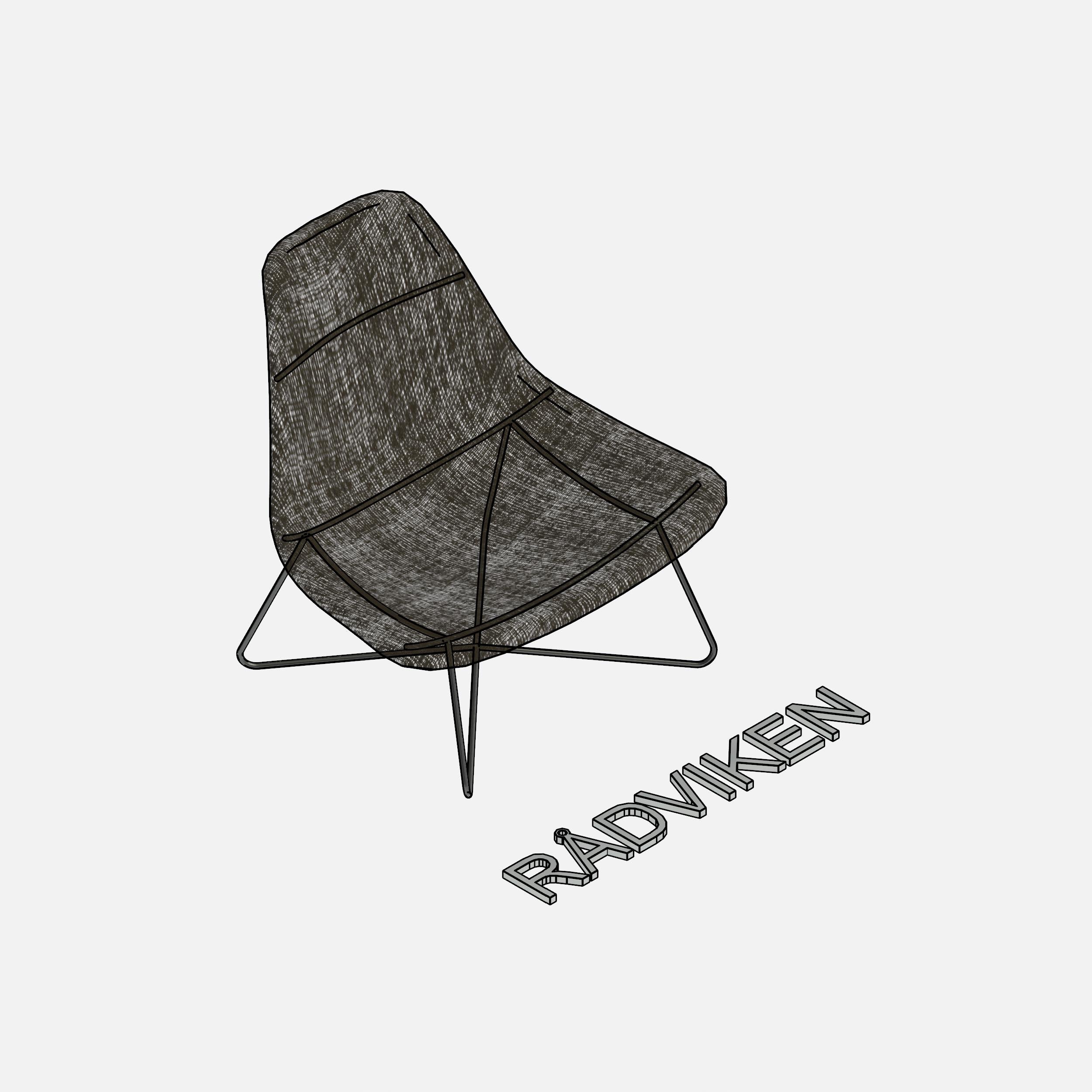 IKEA RÅDVIKEN Armchair revit