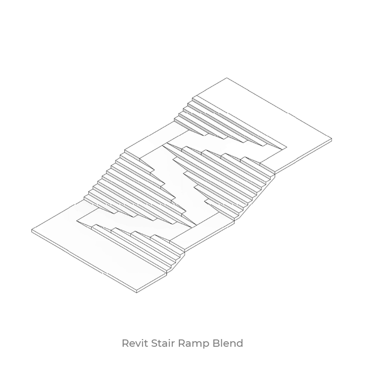 Revit 3D Stair Ramp Blend (Metric) | Free Download | Revit Dynamo