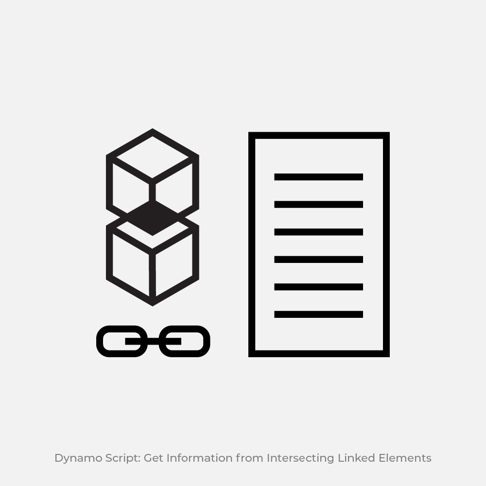 Dynamo Script: Get Information from Intersecting Linked Elements