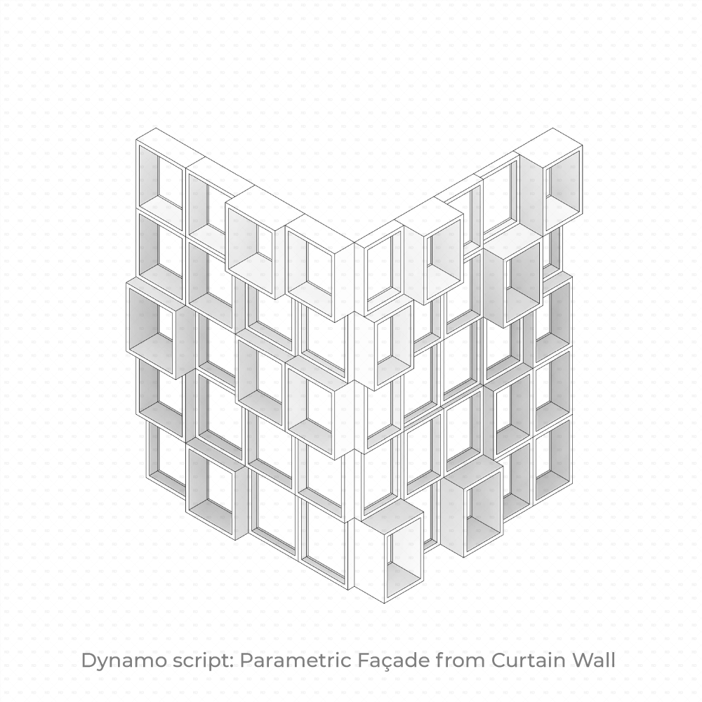 Parametric Wall Rvt Dynamo Script: Parametric Façade from Curtain Wall Panels | Revit Dynamo
