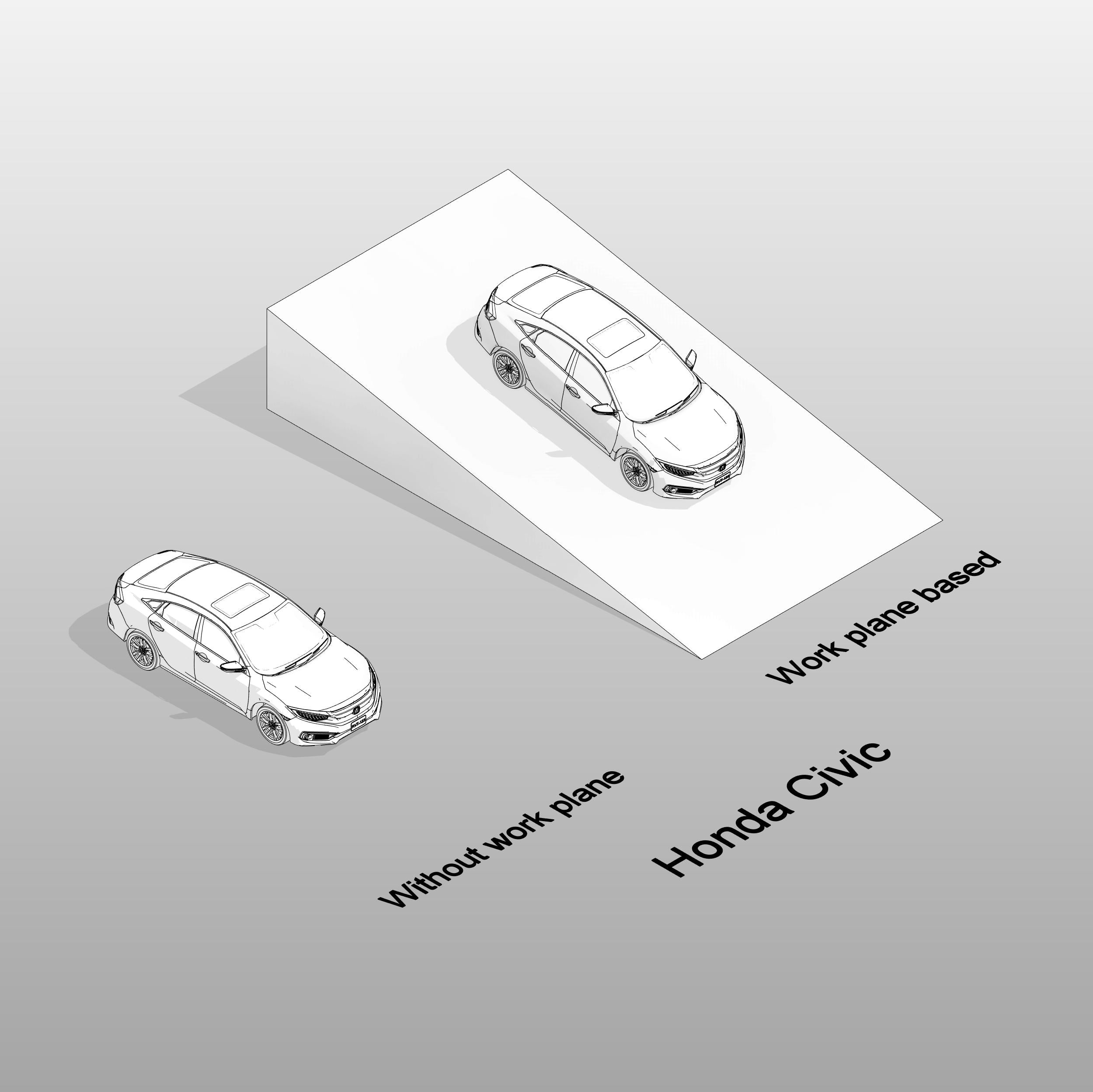 Honda Civic revit family