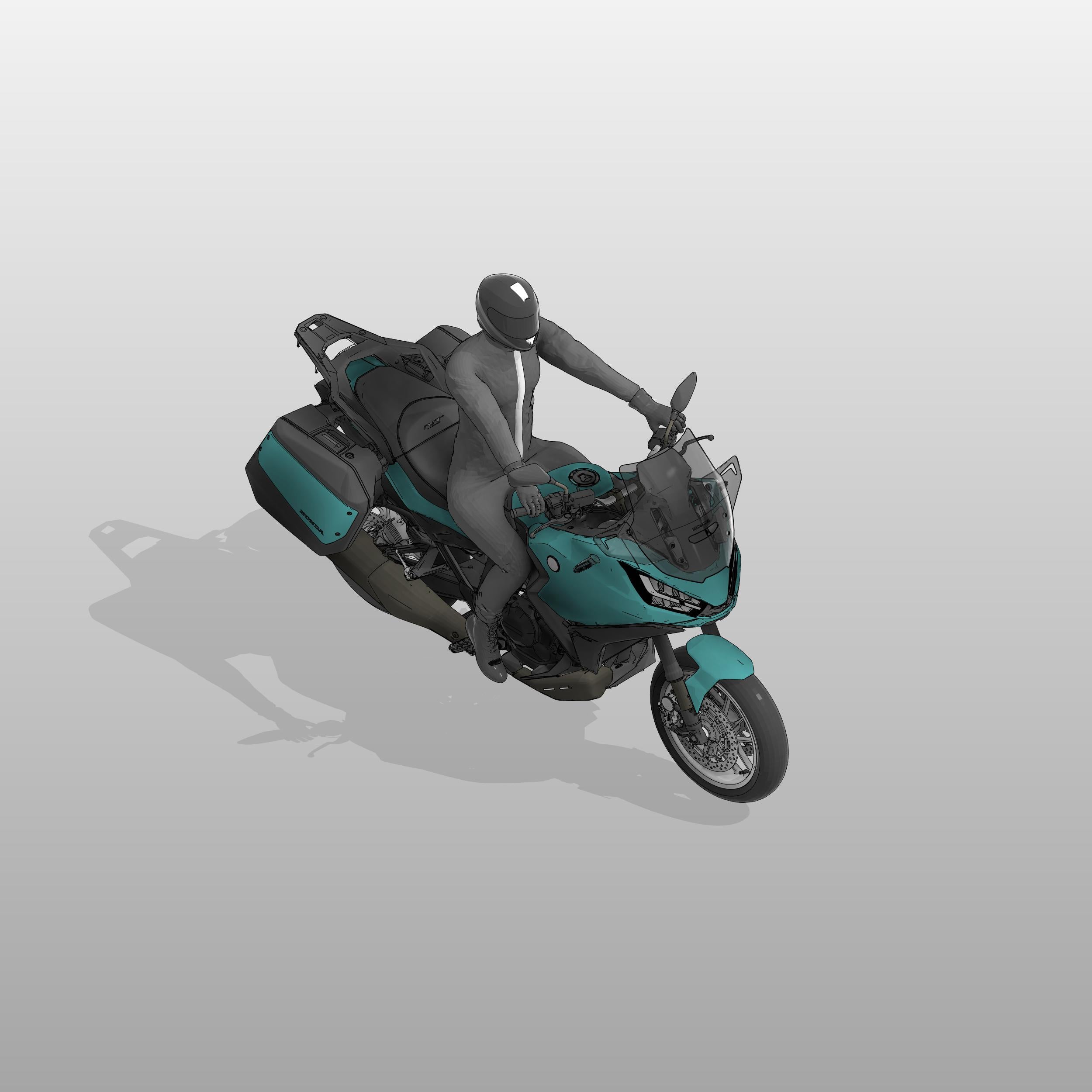 Honda NT1100 revit 