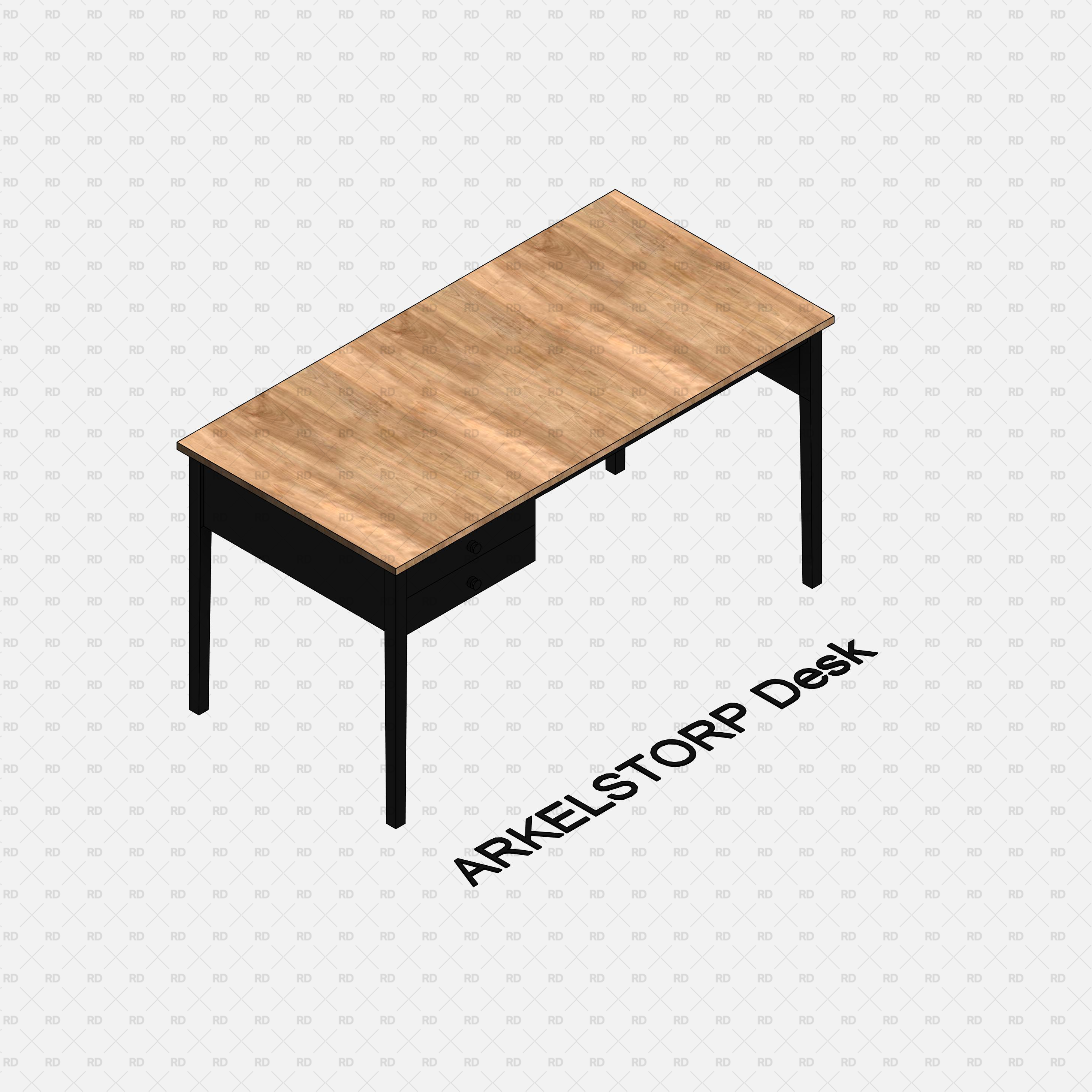 ikea furniture revit desk