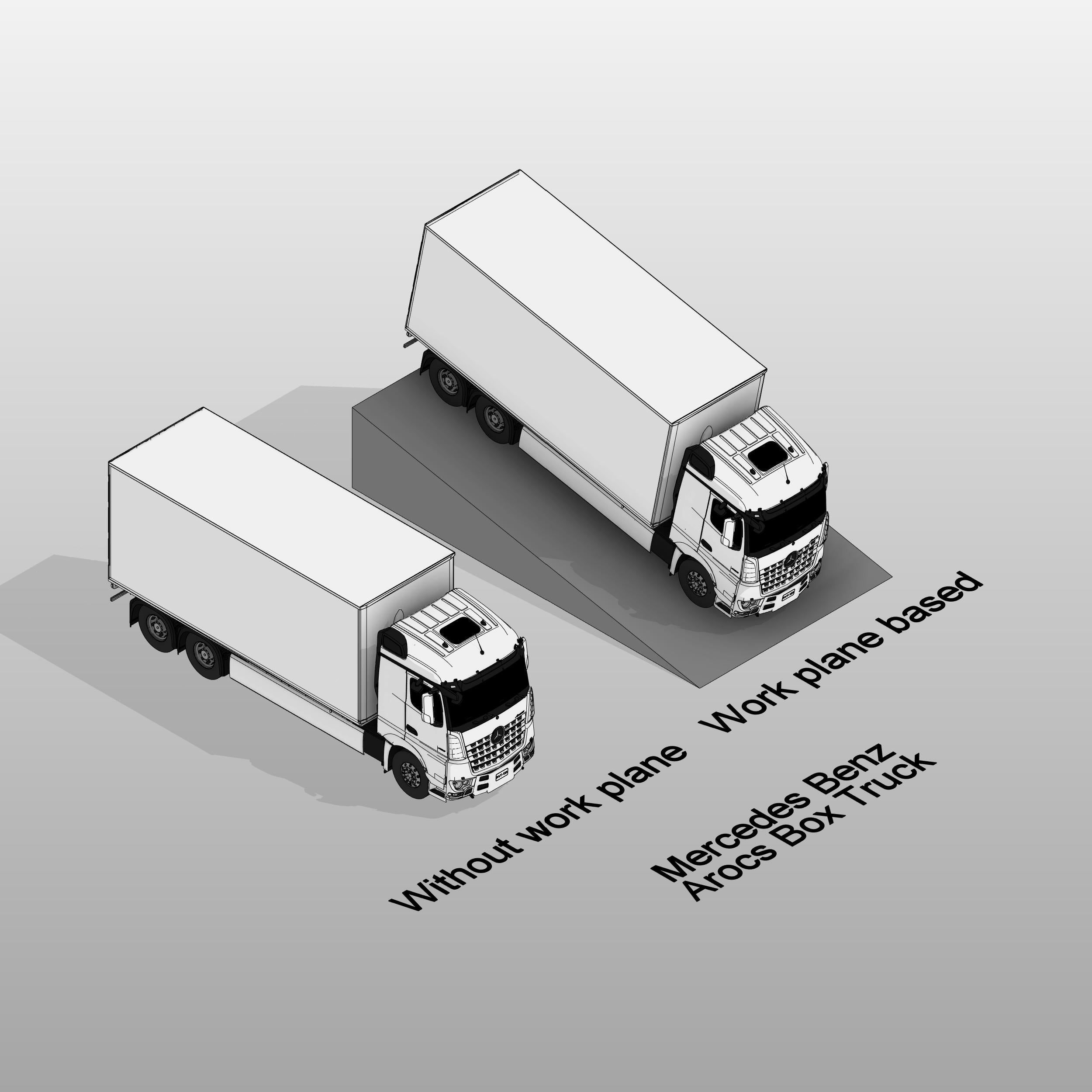 truck revit family 