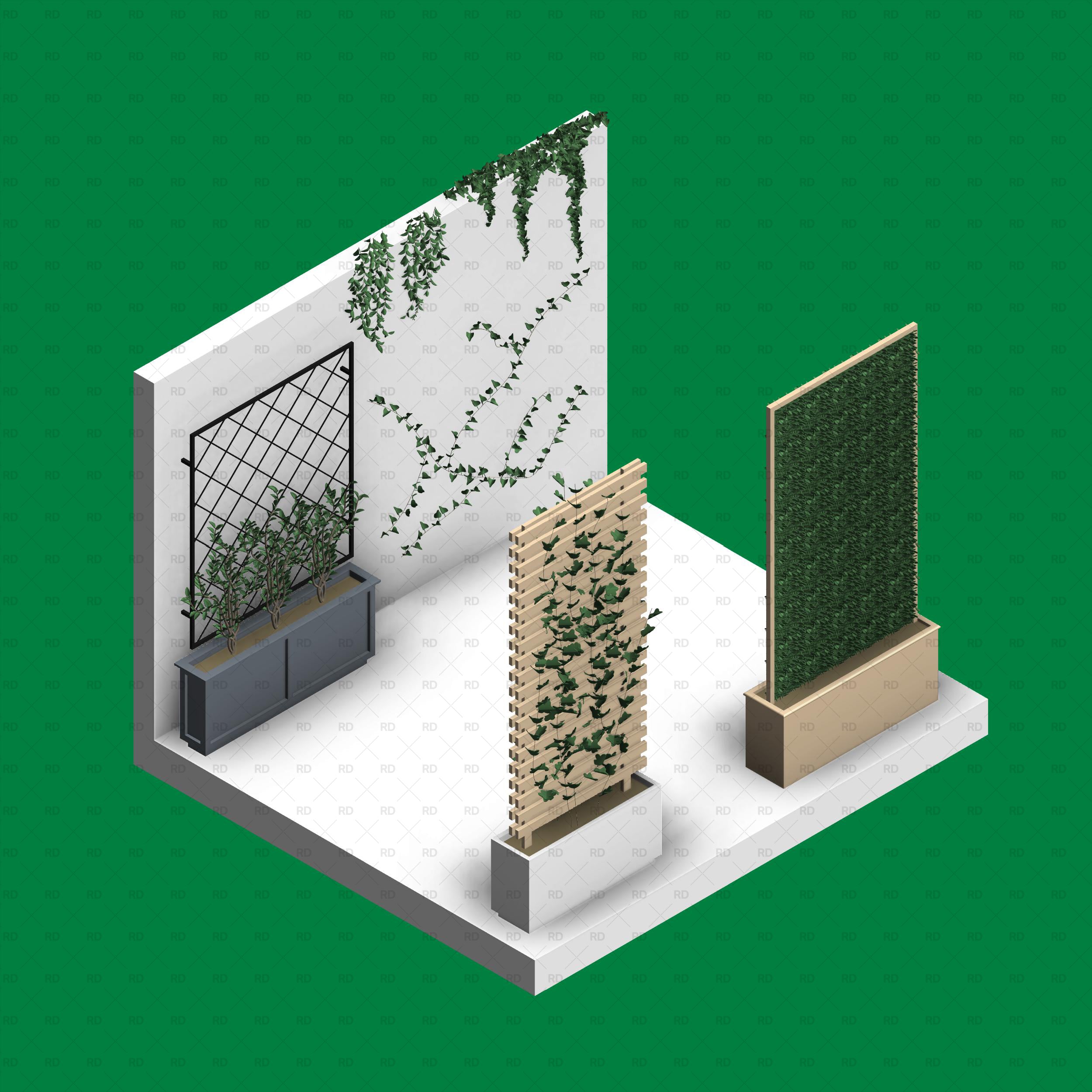 revit climbing plants