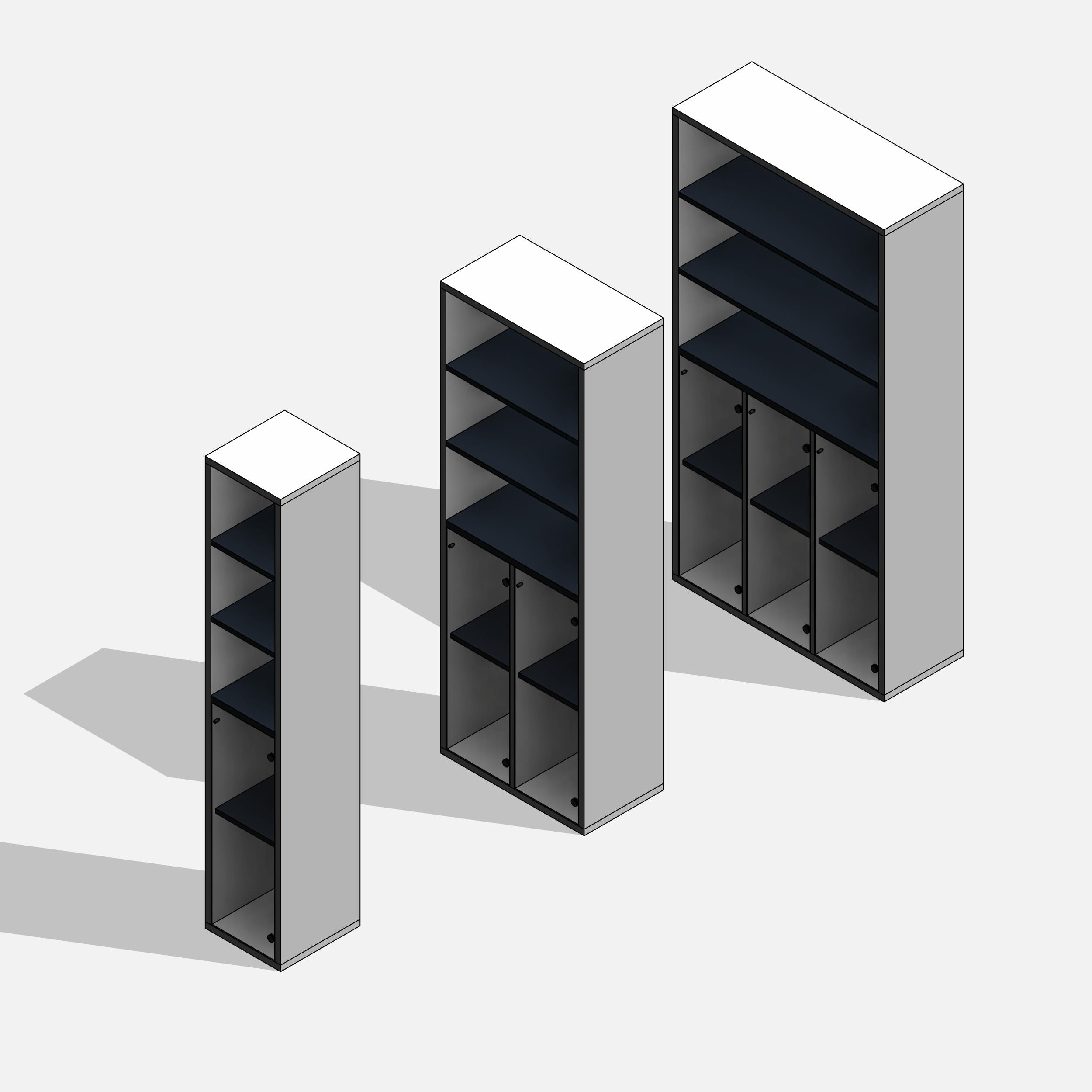 revit office furniture storage