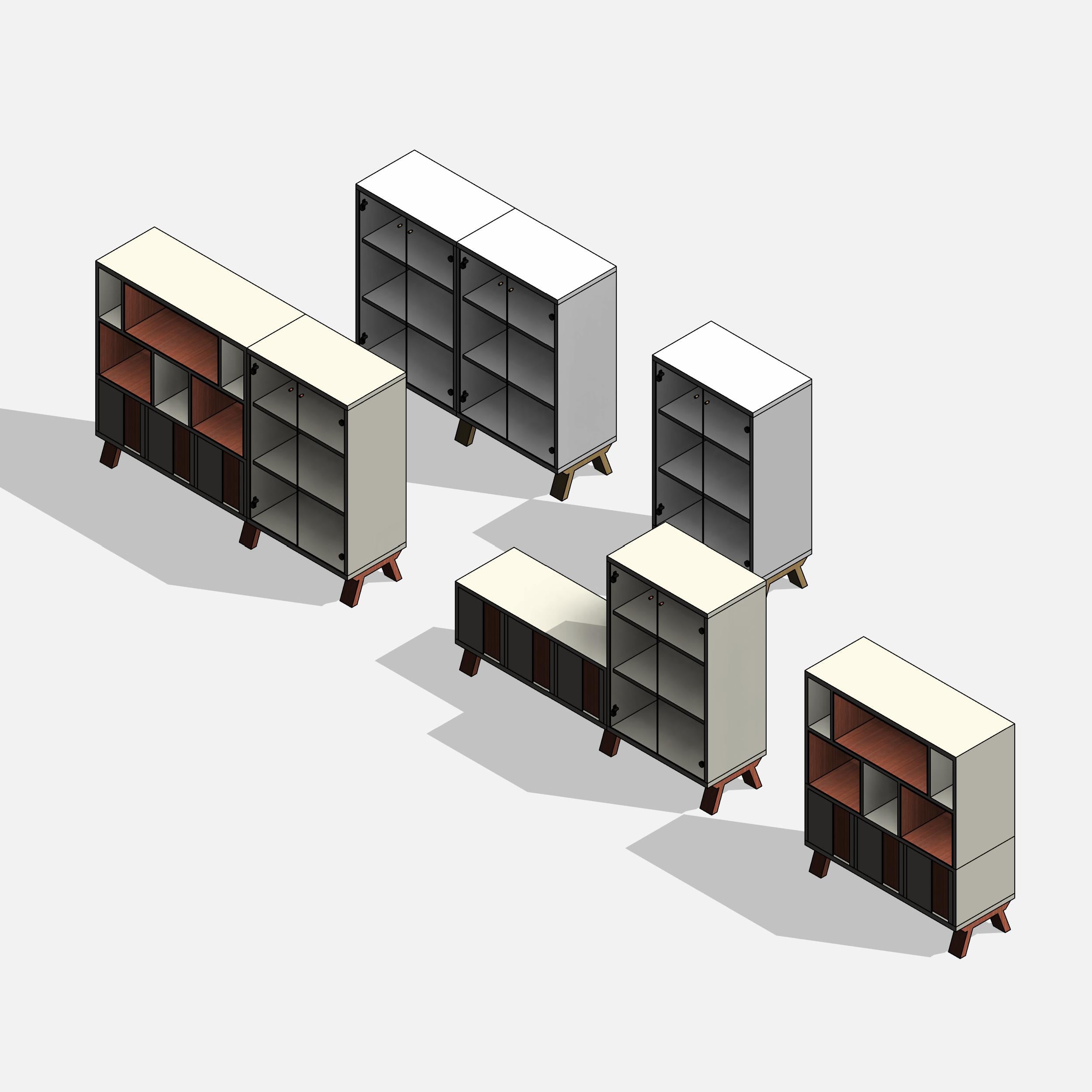 revit office furniture families