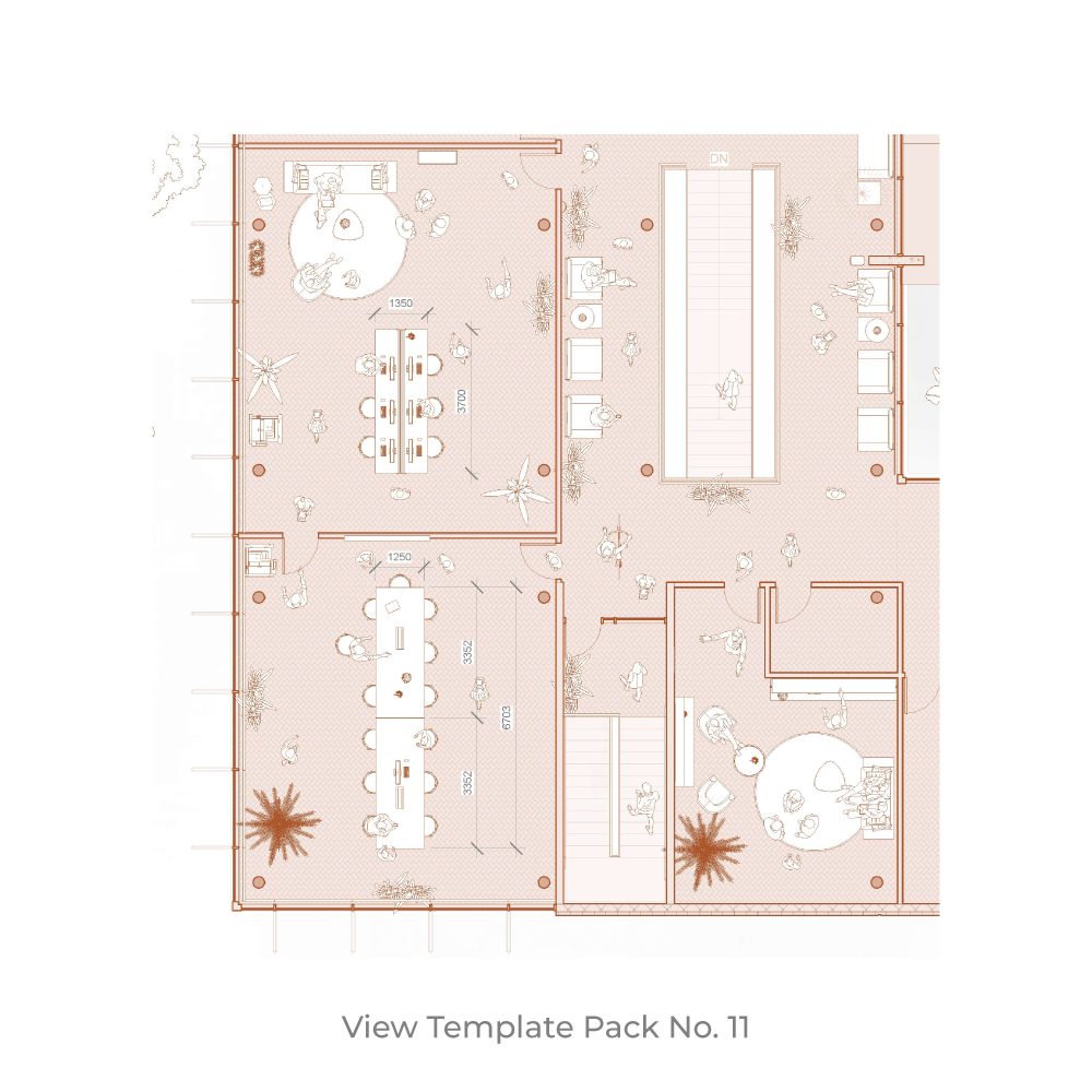 revit view template plan