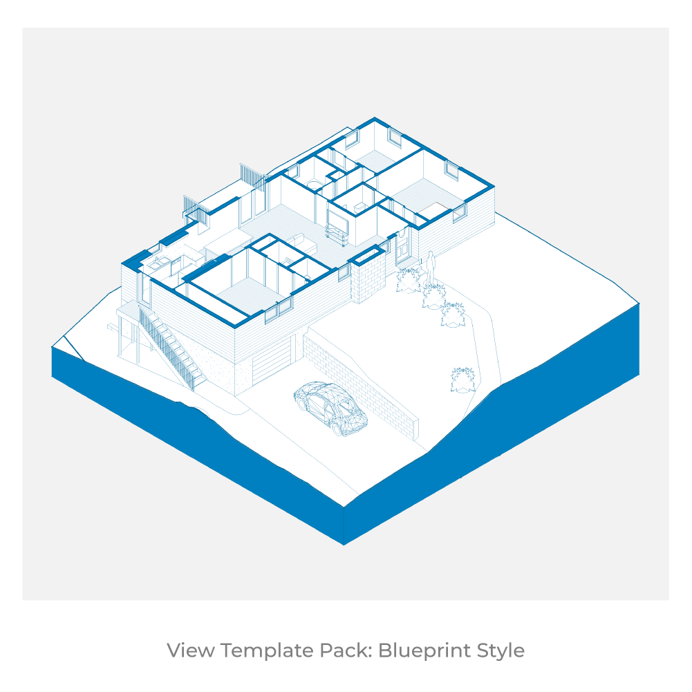 Presentation View Templates Pack: Blueprint - RD Studio