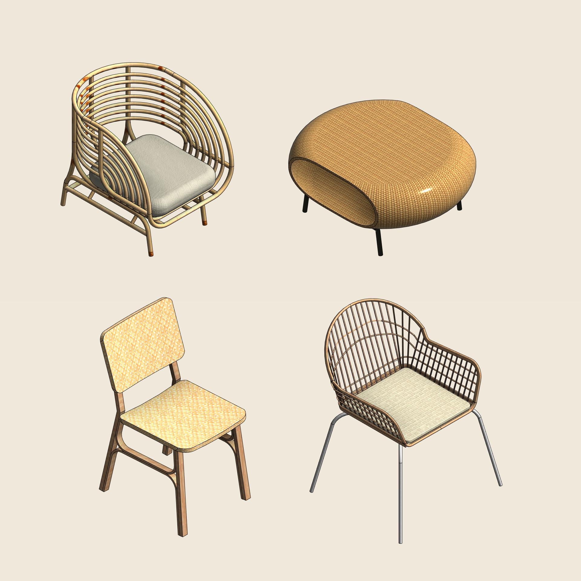 revit chairs 