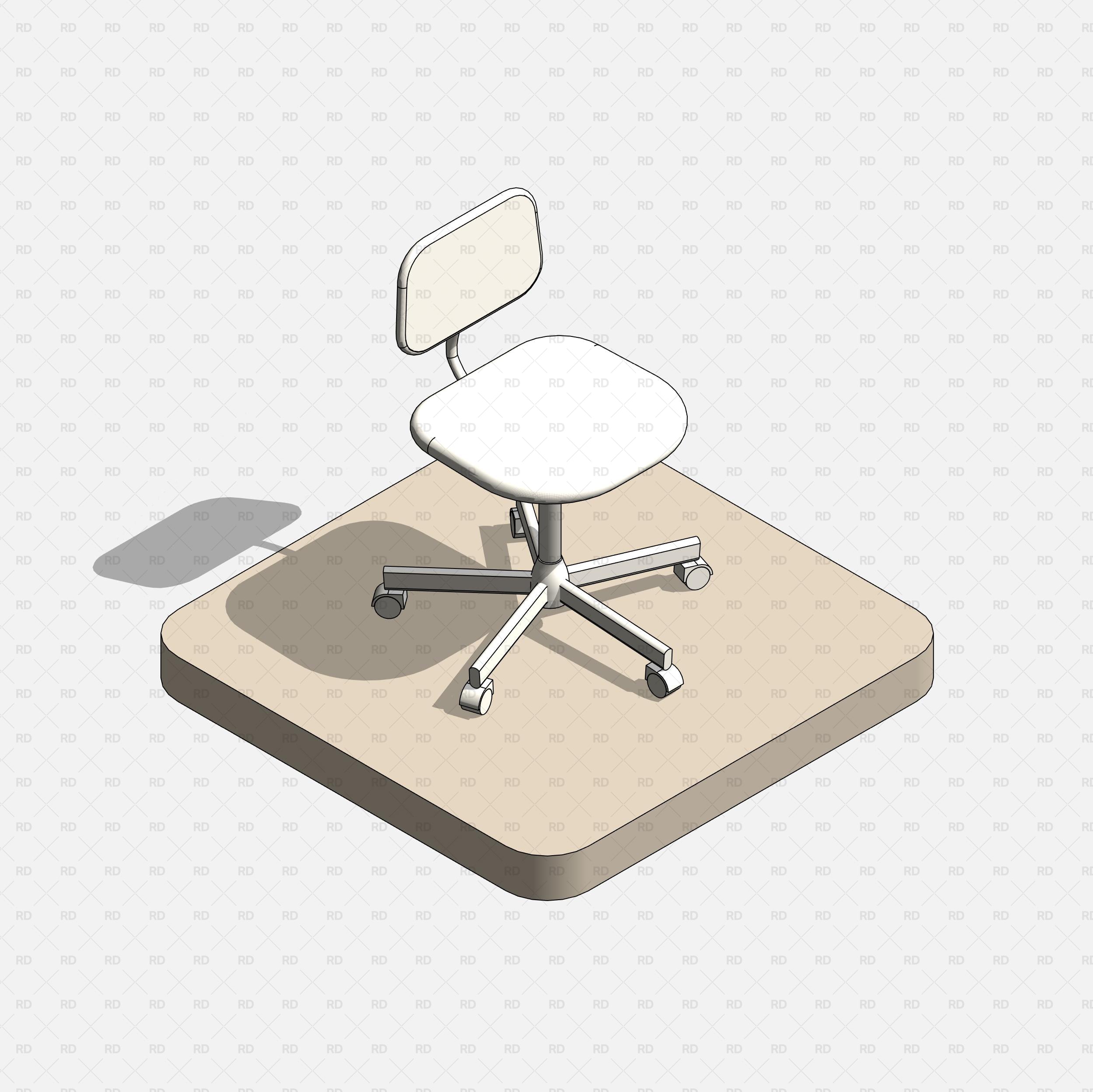 ikea revit office chair 