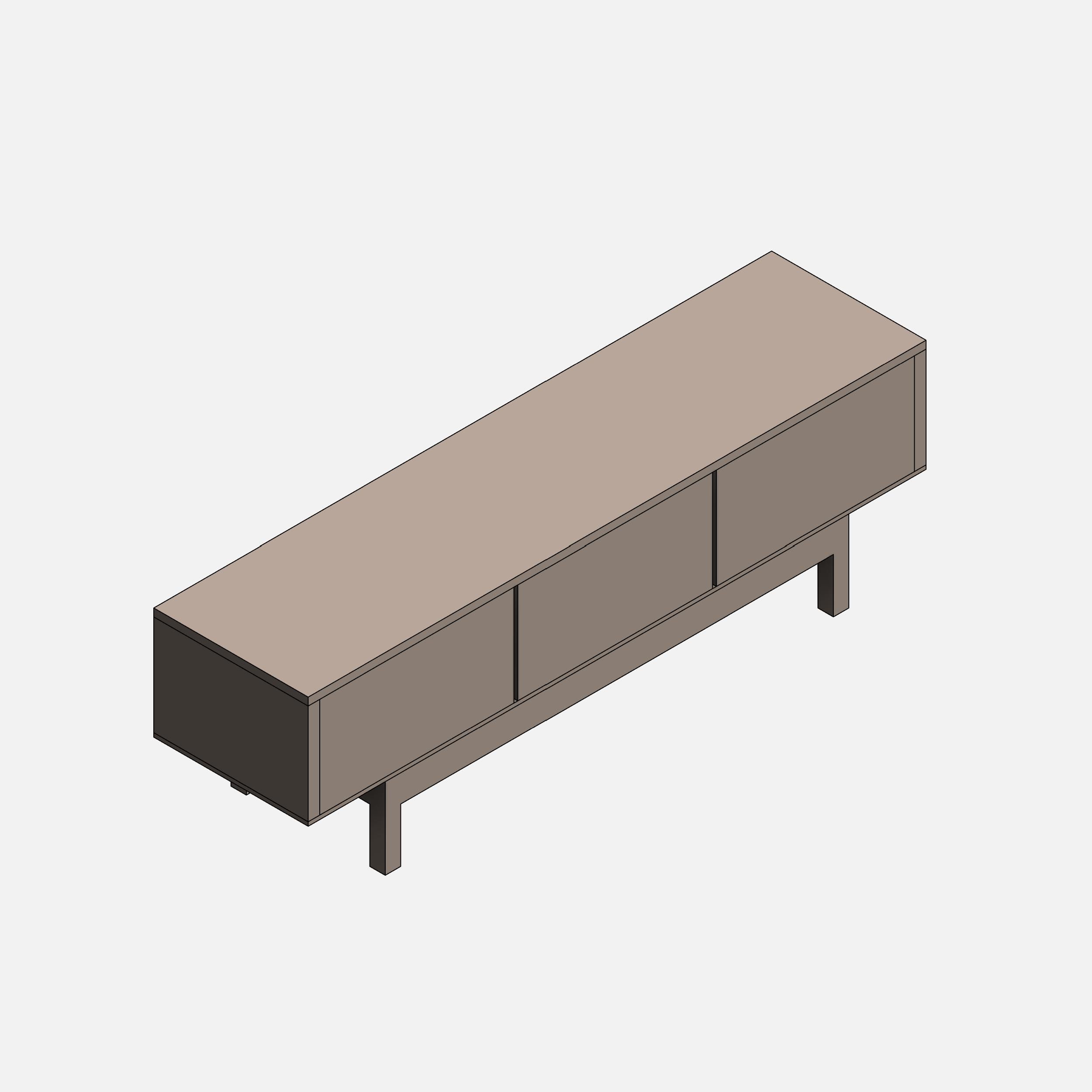 IKEA STOCKHOLM TV unit revit