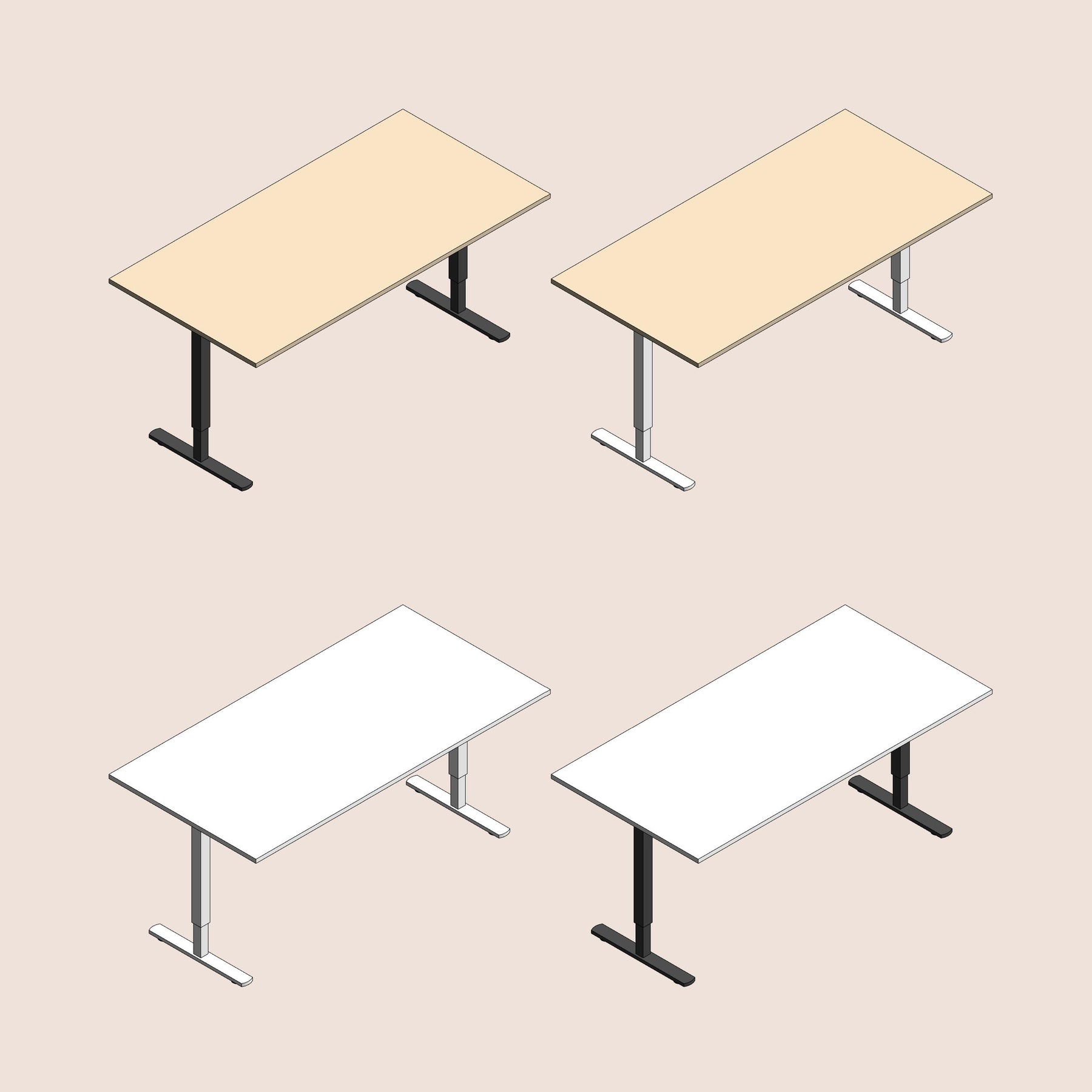 Office Furnitures Rvt Parametric Office Furniture Families for Revit | RD Studio