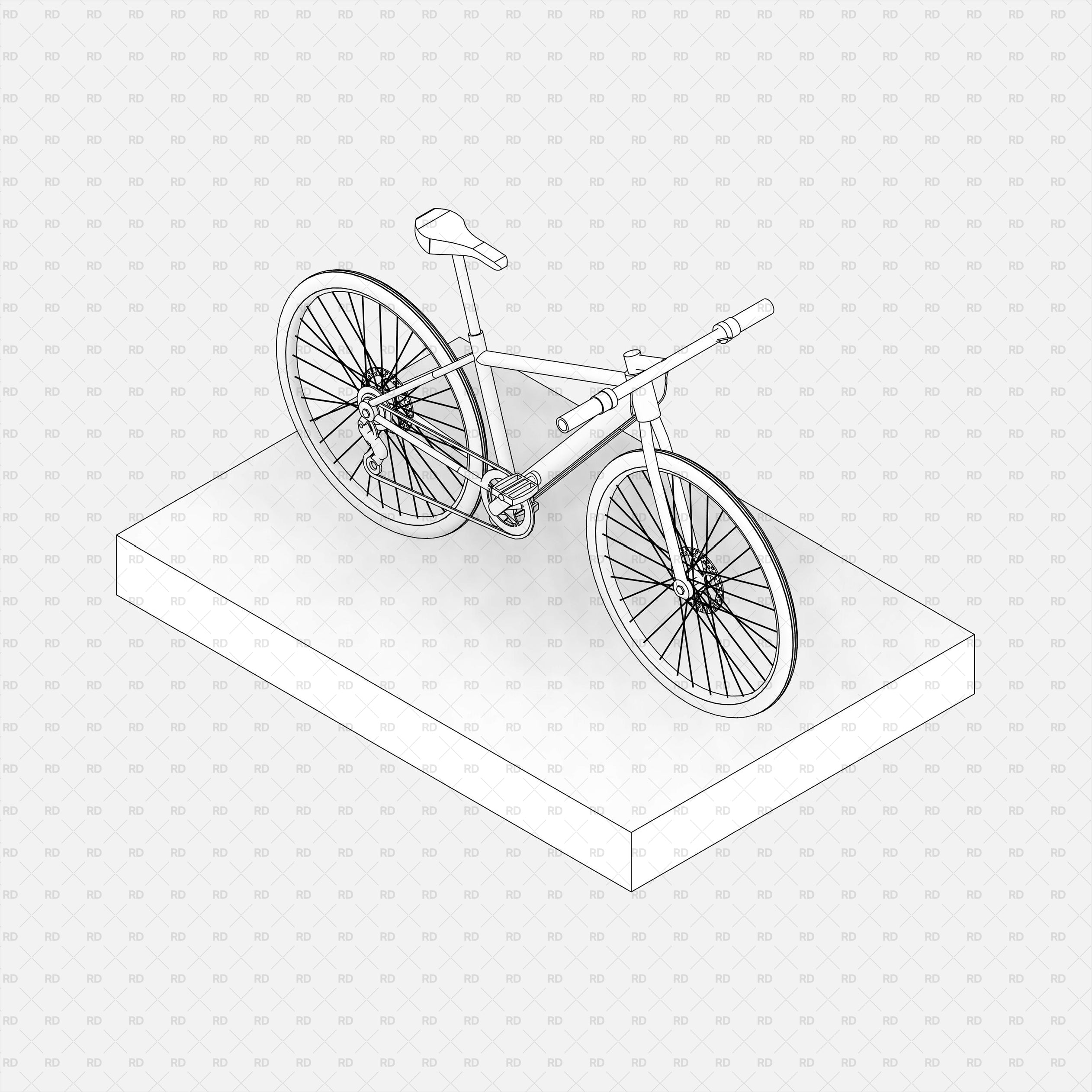 Revit bicycle Family