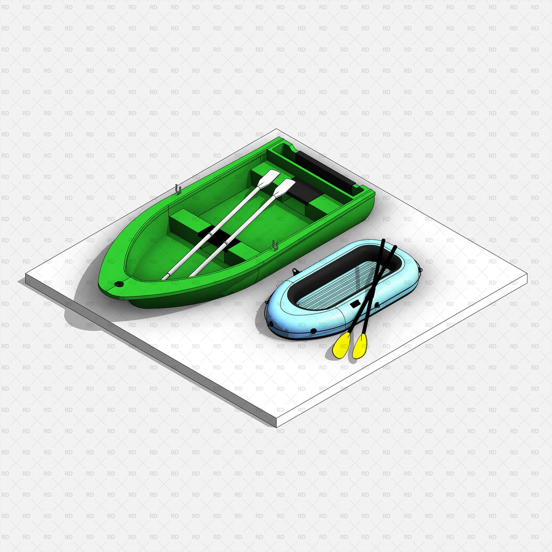 Pontoon Rvt File Revit 3D Boats | Download Families | Revit Dynamo