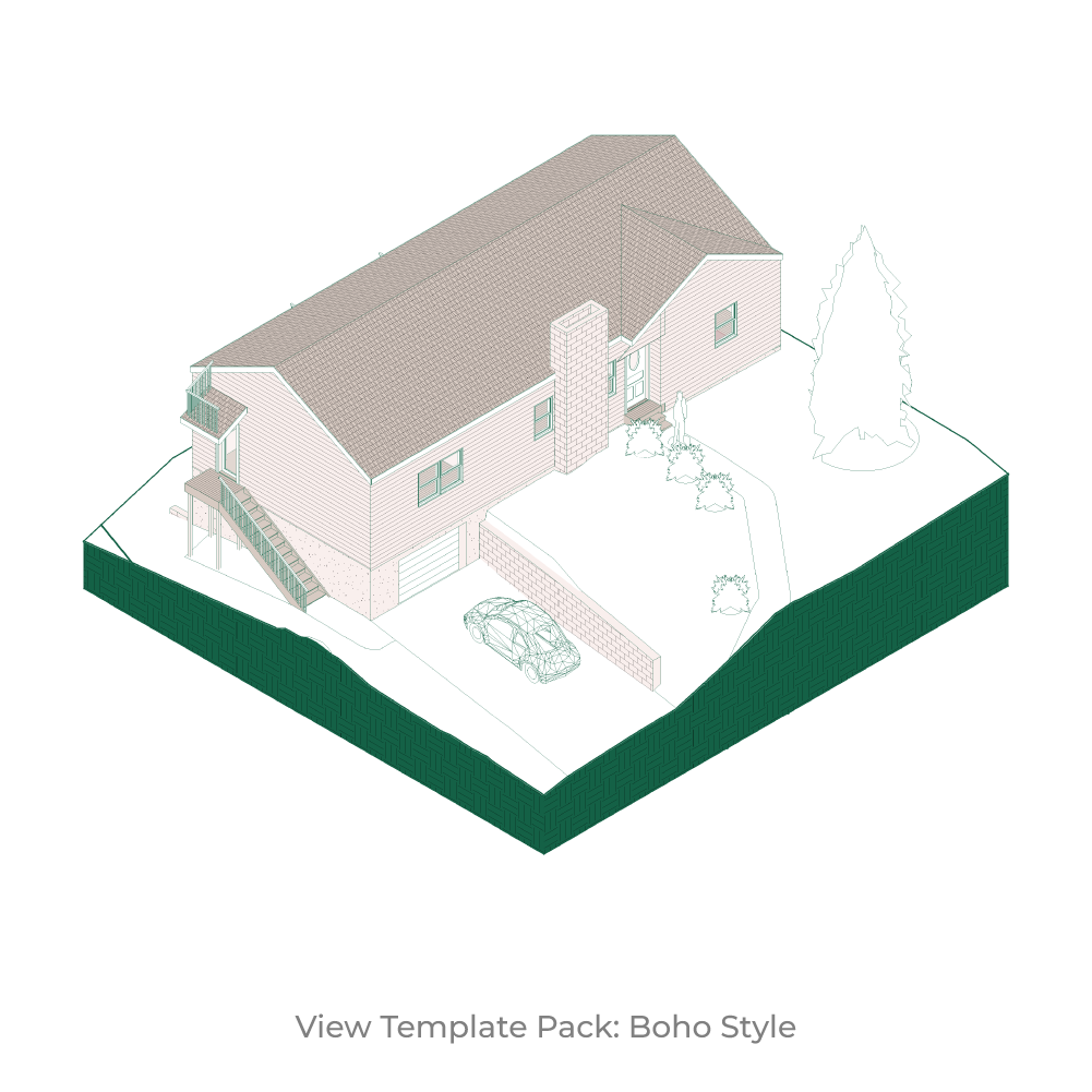 revit presentation view template download