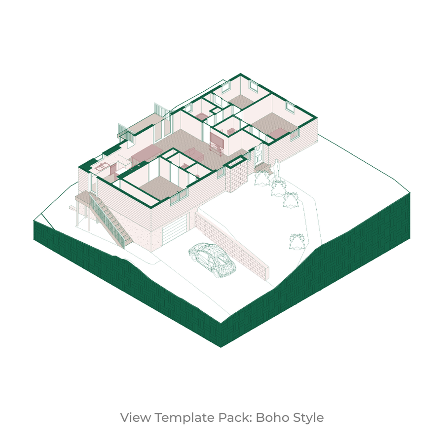 Revit View Templates Presentation - Boho Style | RD Studio