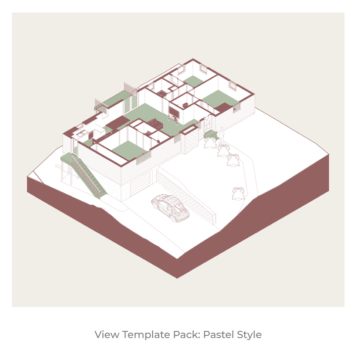 Revit View Templates - Pastel Colors | RD studio