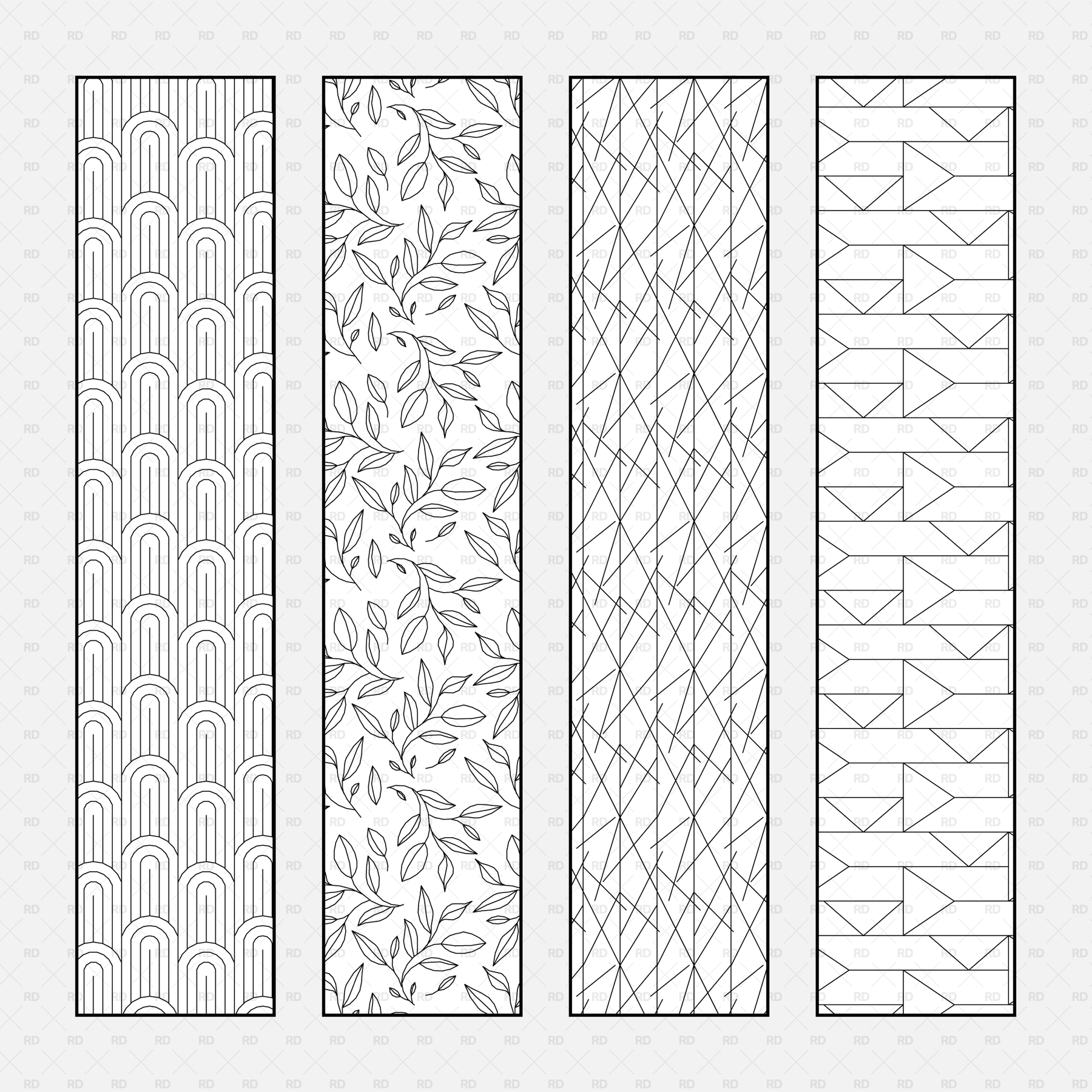 Pattern Metrecal Rvt Design Revit Patterns Library - Wallpaper | Download RVT | Revit Dynamo