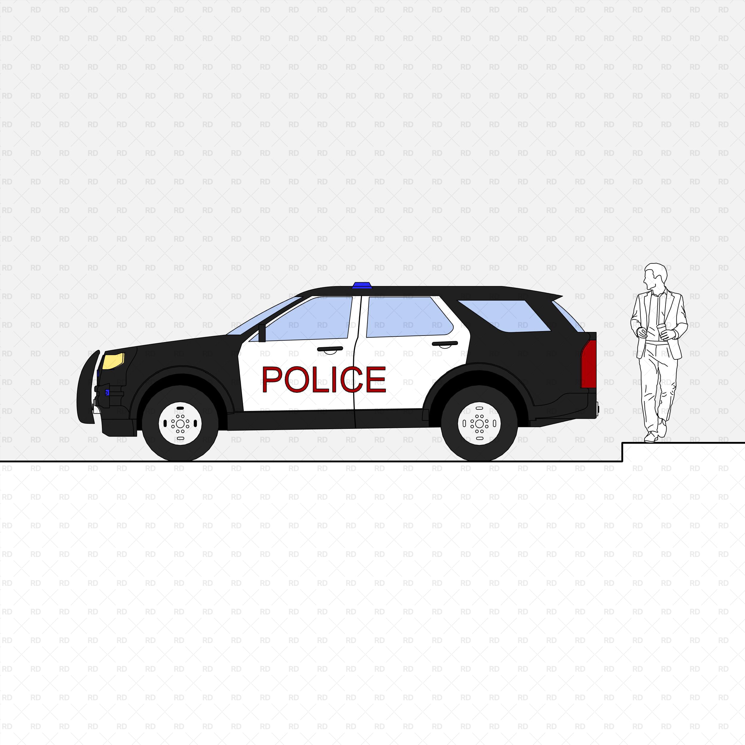 Revit Police Car 