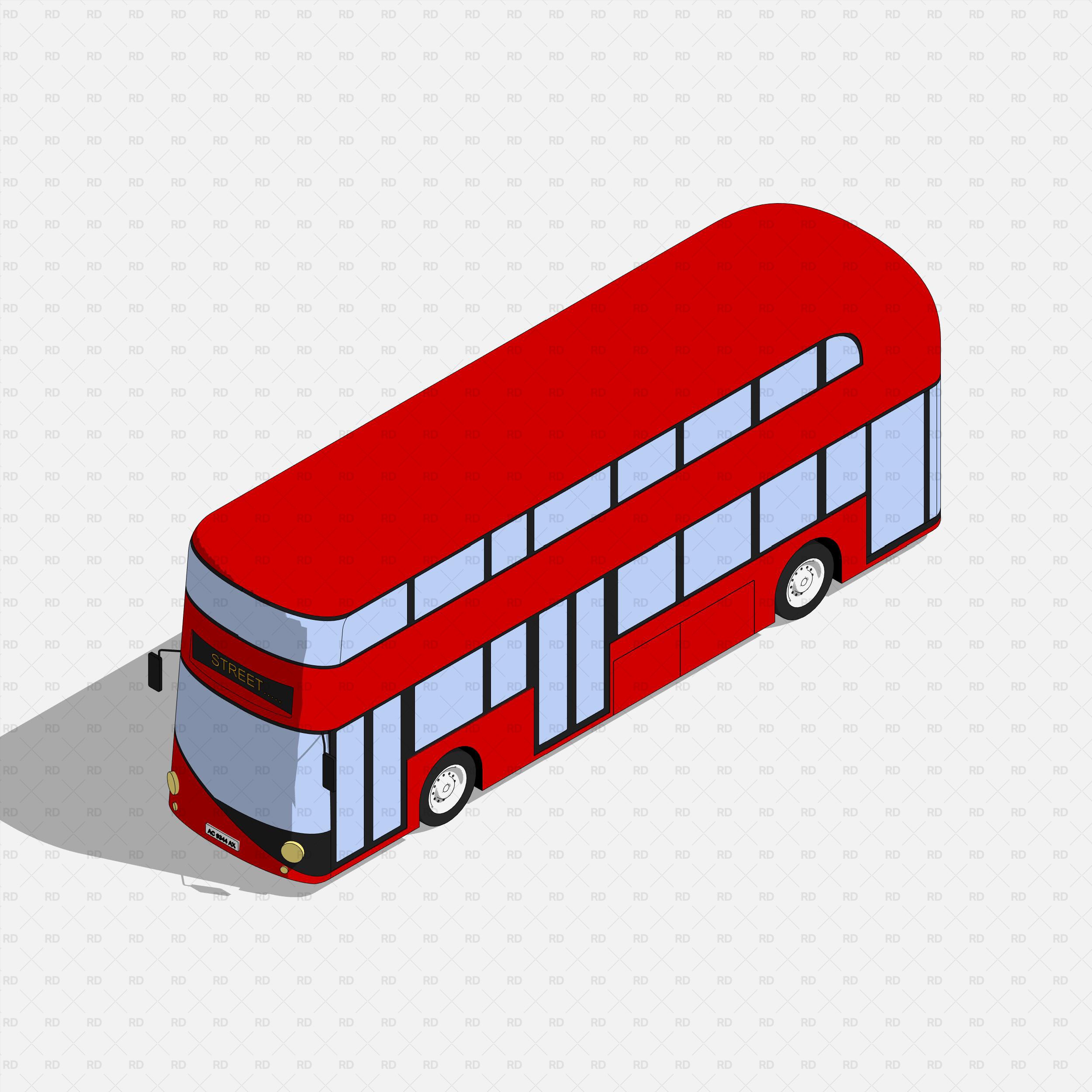 London Bus revit 