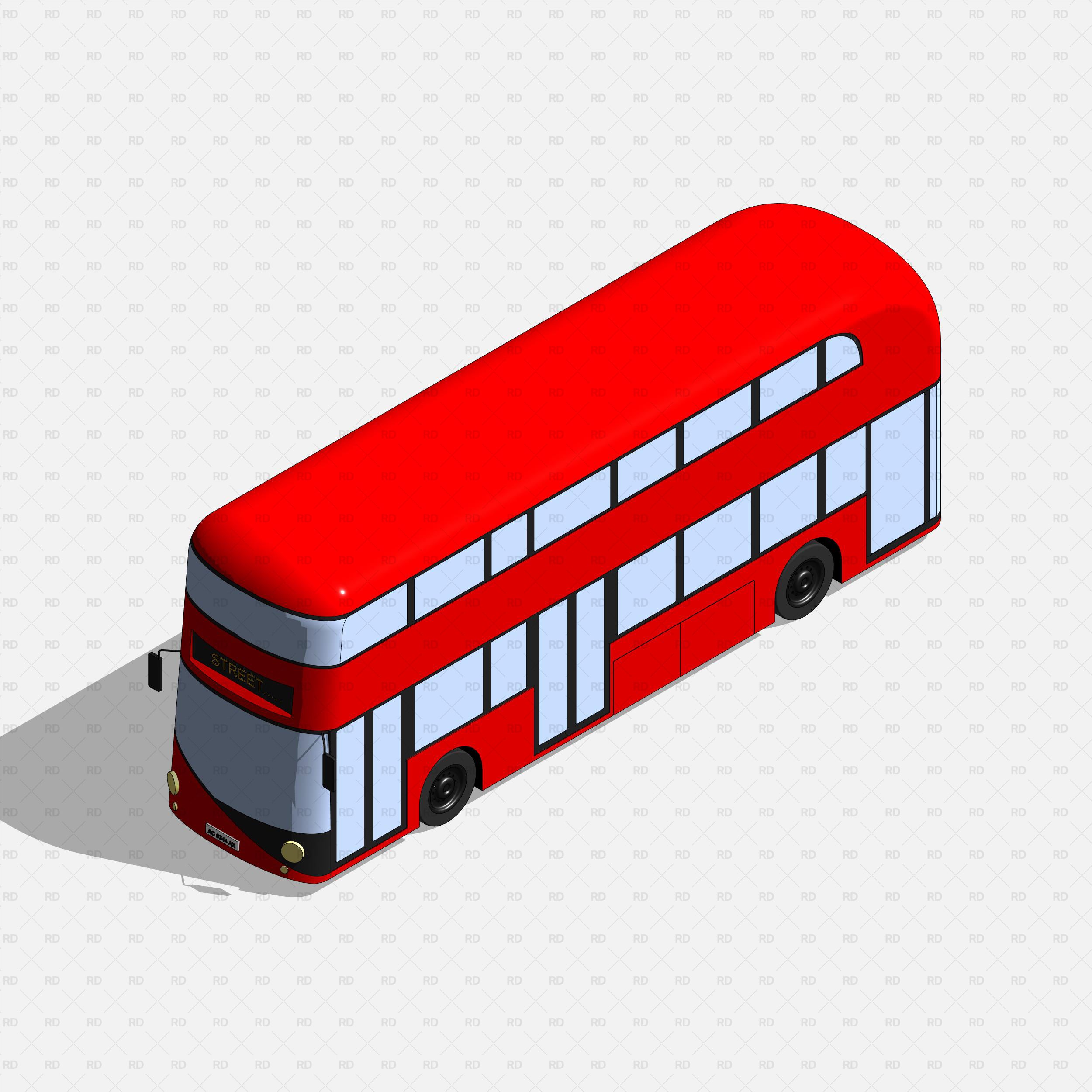 London Bus revit family