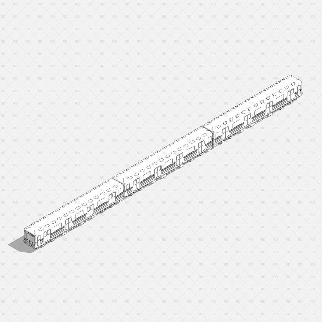Revit 3D Parametric Subway Family | Download Vehicle Revit Families ...